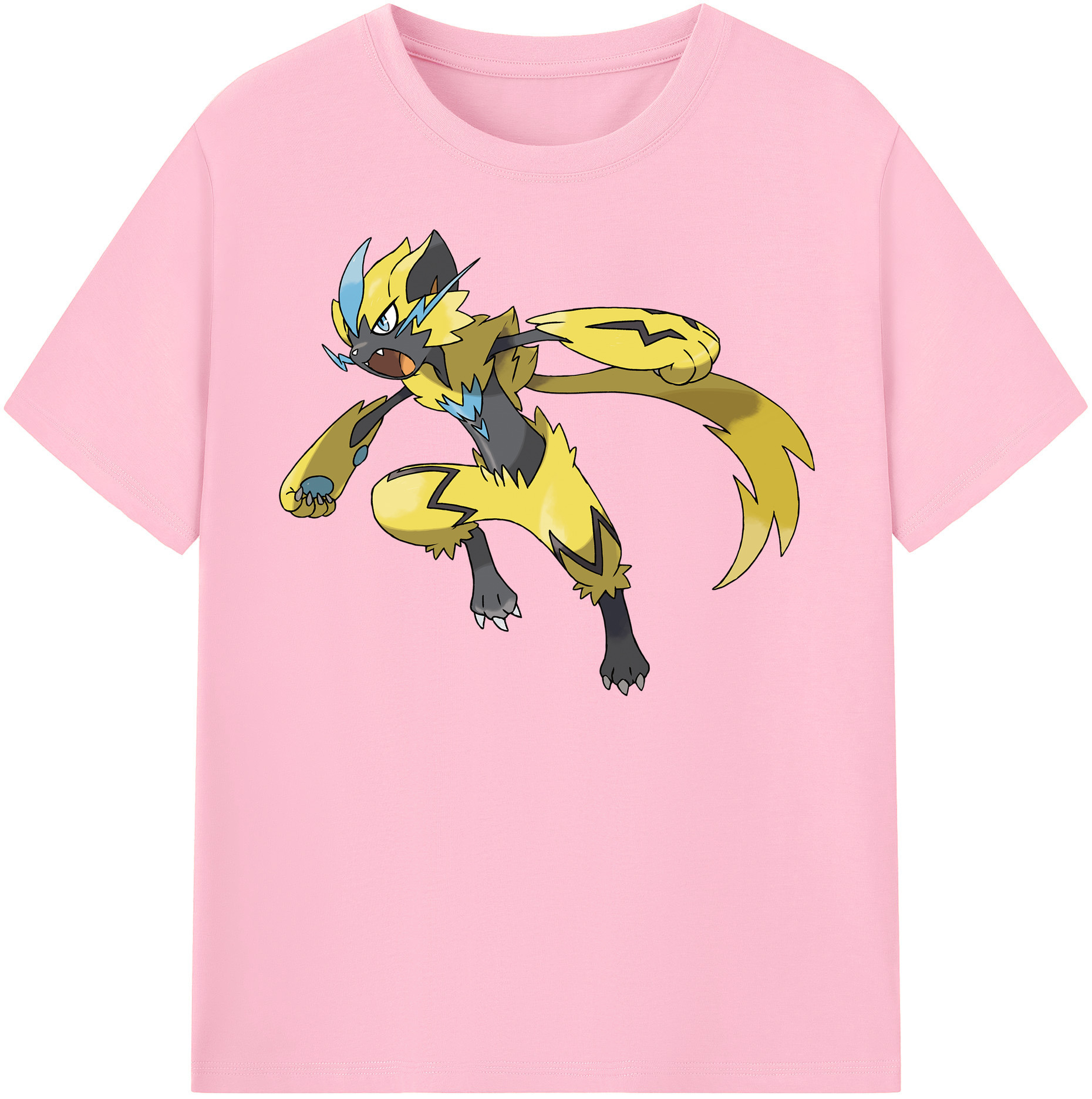 （画像用） ポケットモンスター Pokémon 綿100％半袖Tシャツ（フロントプリント）