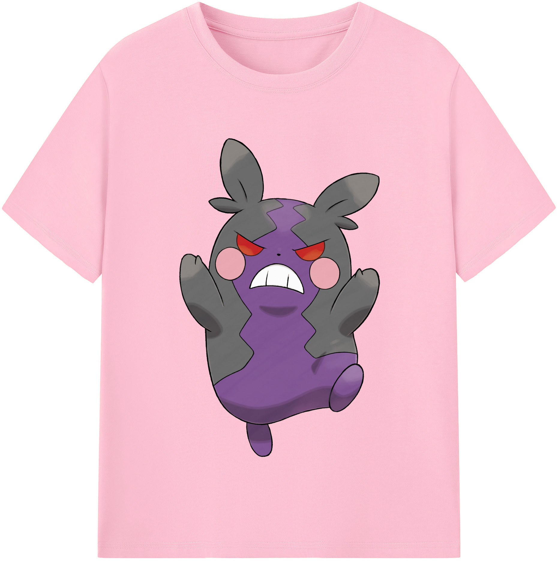 （画像用） ポケットモンスター Pokémon 綿100％半袖Tシャツ（フロントプリント）