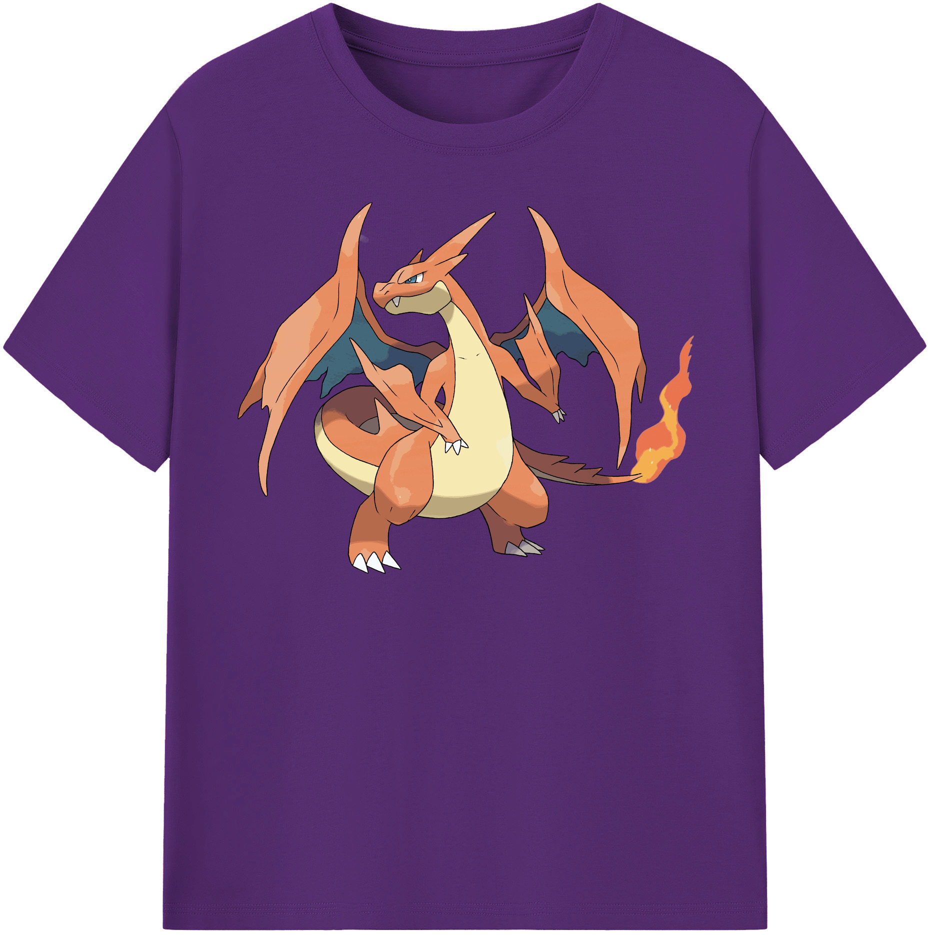 （画像用） ポケットモンスター Pokémon 綿100％半袖Tシャツ（フロントプリント）