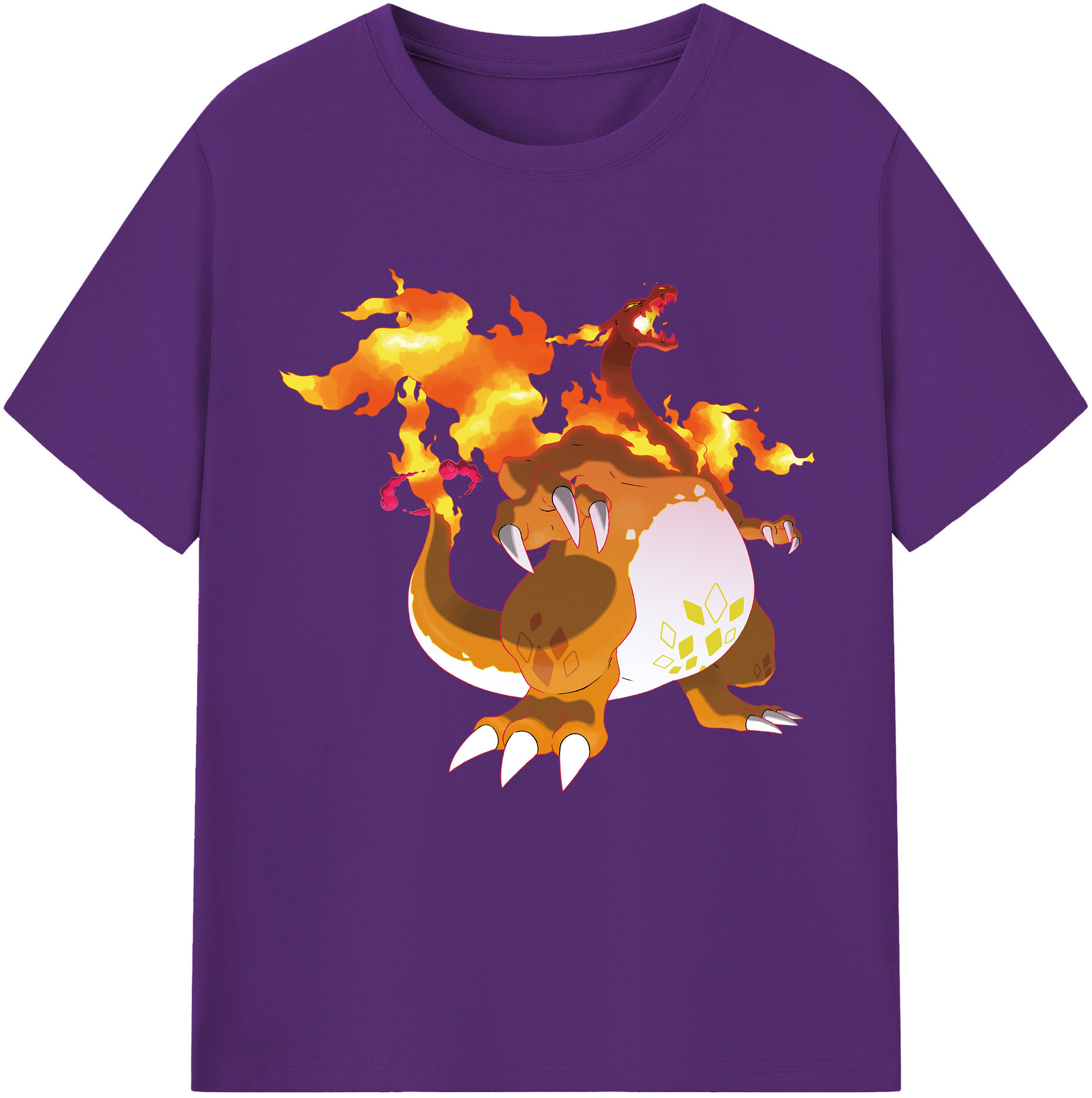 （画像用） ポケットモンスター Pokémon 綿100％半袖Tシャツ（フロントプリント）