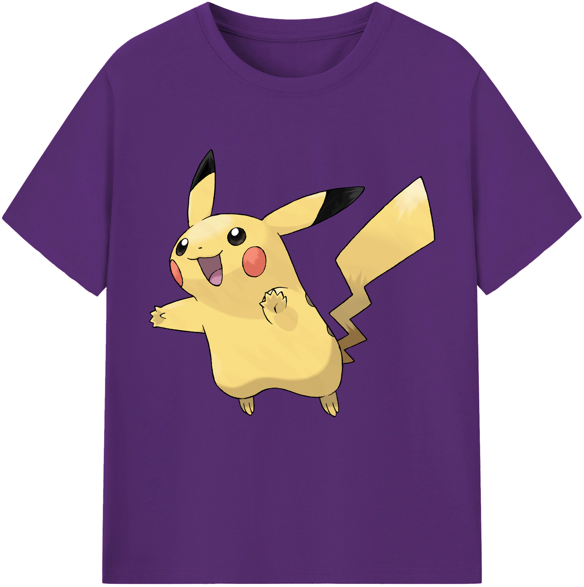 （画像用） ポケットモンスター Pokémon 綿100％半袖Tシャツ（フロントプリント）