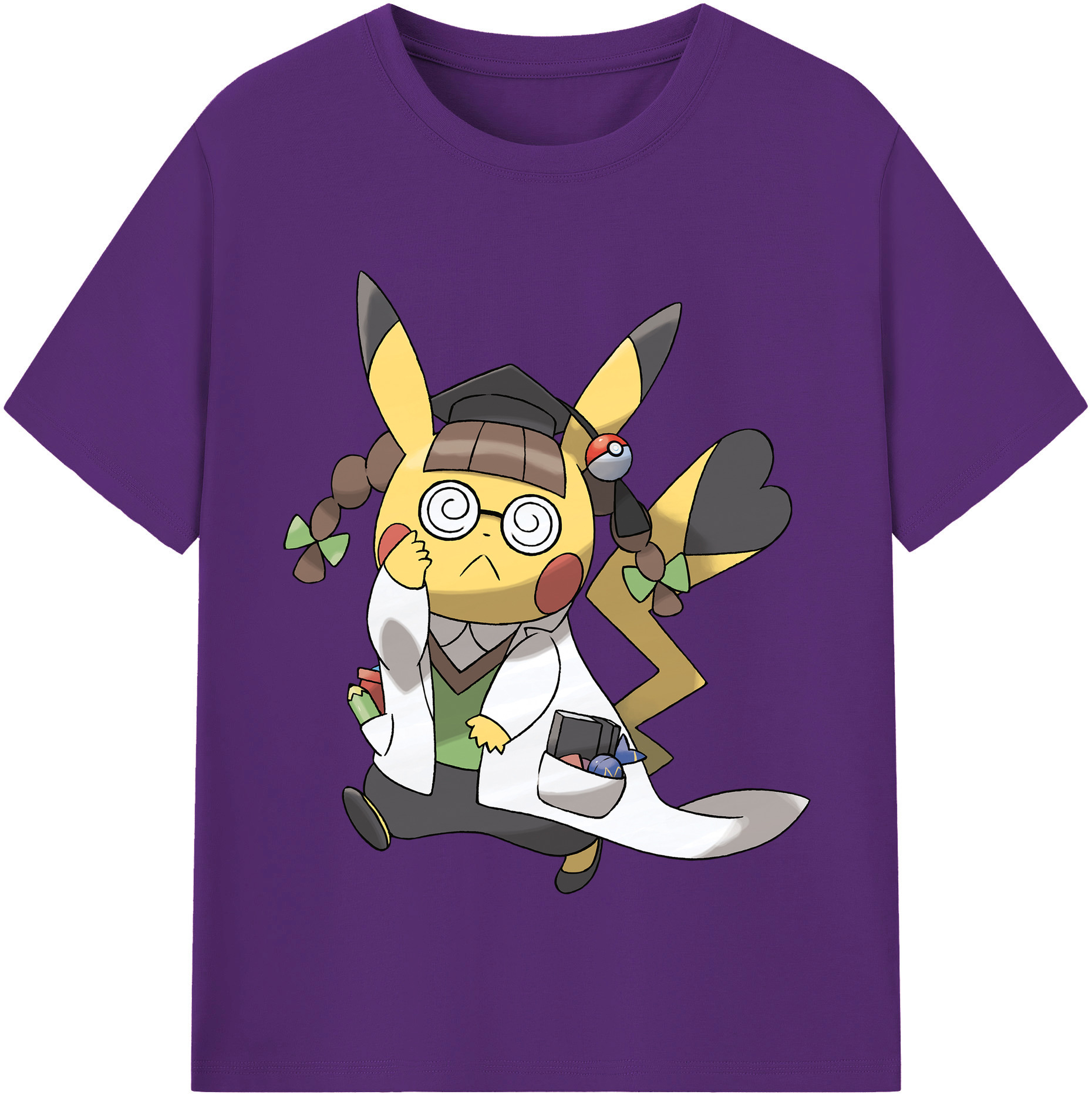 （画像用） ポケットモンスター Pokémon 綿100％半袖Tシャツ（フロントプリント）
