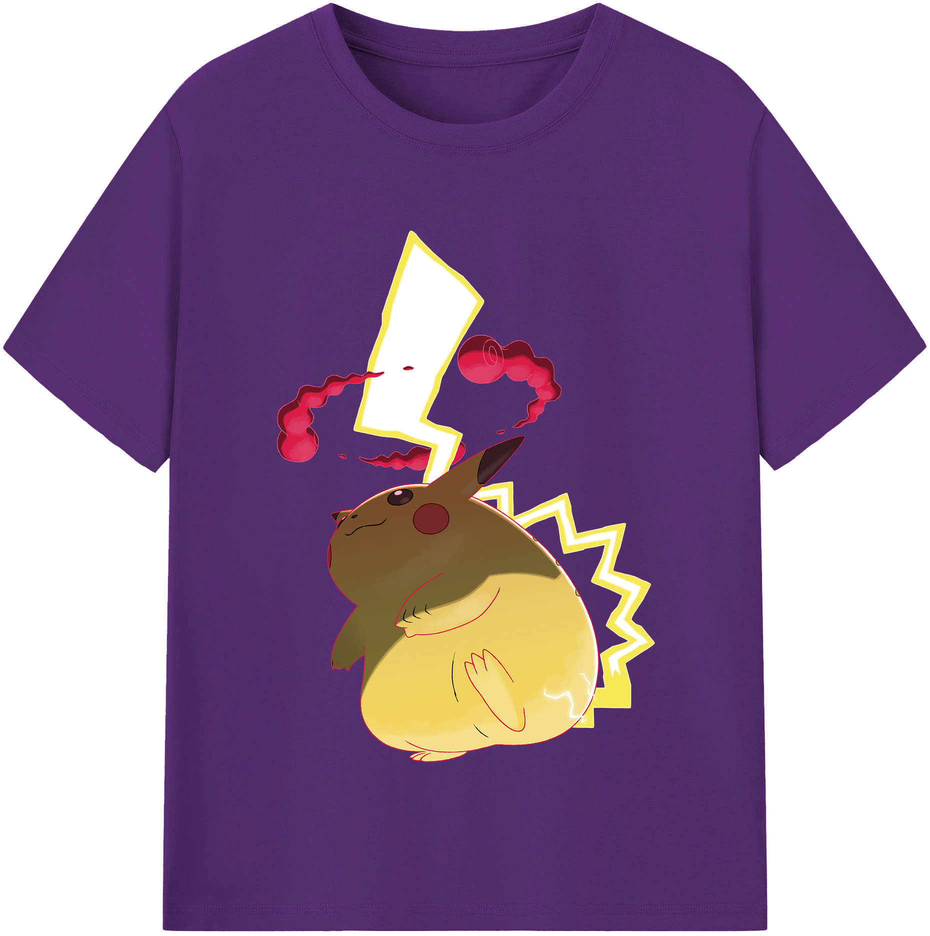 （画像用） ポケットモンスター Pokémon 綿100％半袖Tシャツ（フロントプリント）