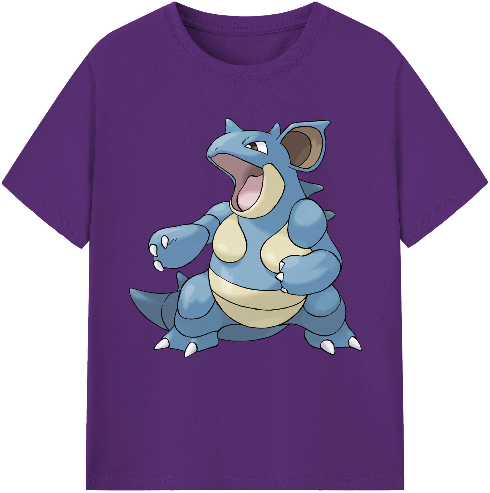 （画像用） ポケットモンスター Pokémon 綿100％半袖Tシャツ（フロントプリント）
