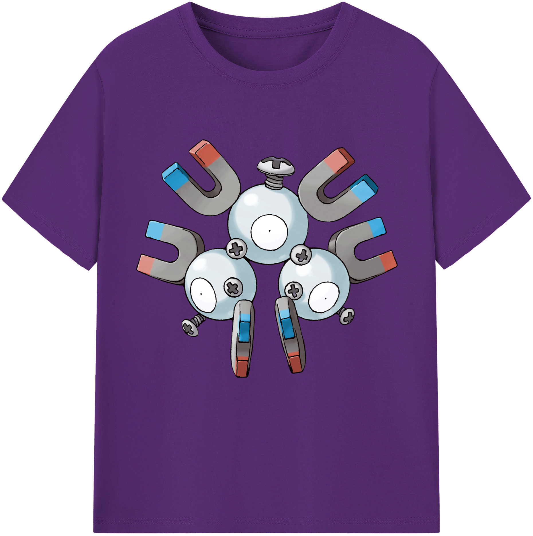 （画像用） ポケットモンスター Pokémon 綿100％半袖Tシャツ（フロントプリント）