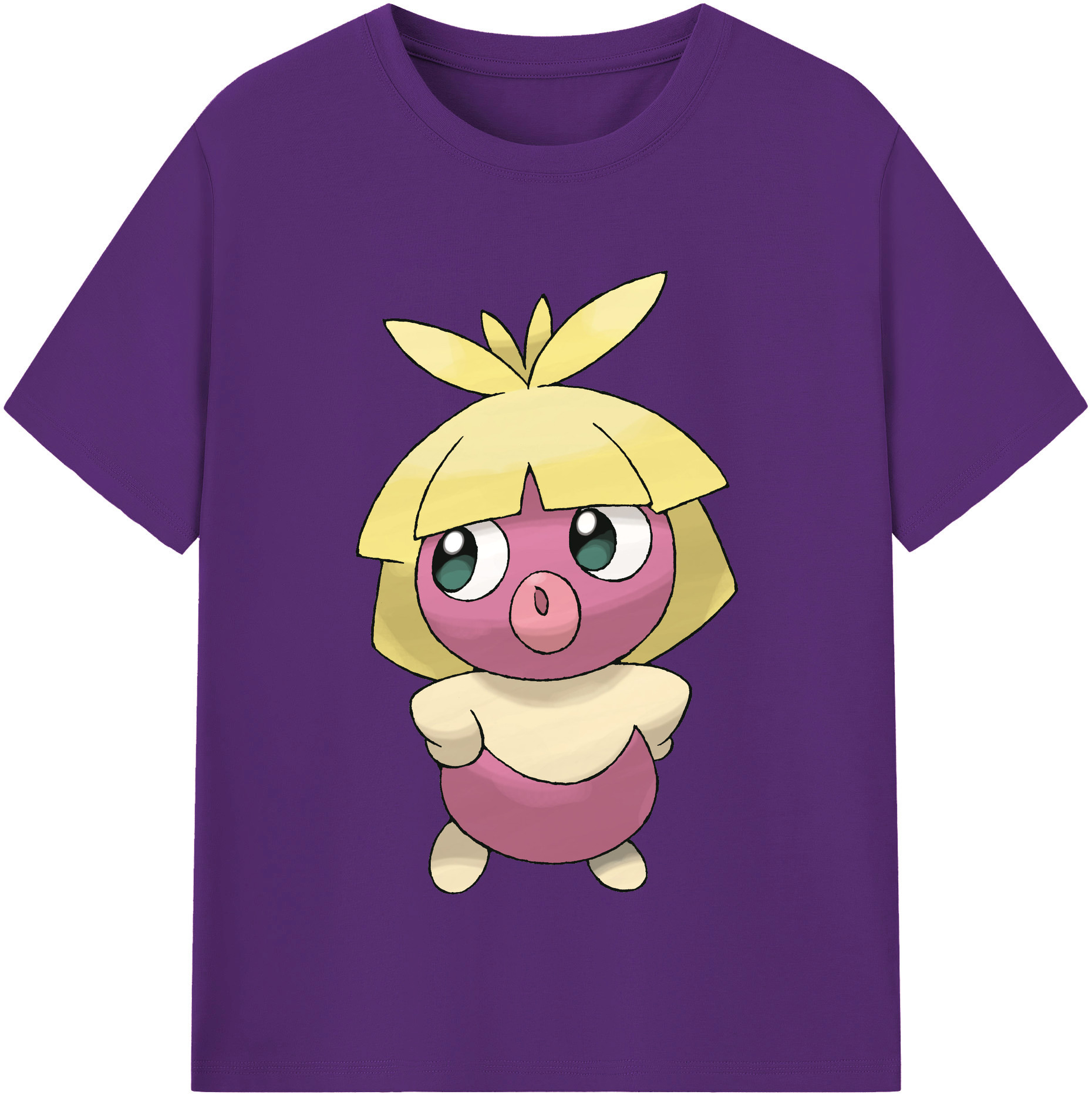 （画像用） ポケットモンスター Pokémon 綿100％半袖Tシャツ（フロントプリント）