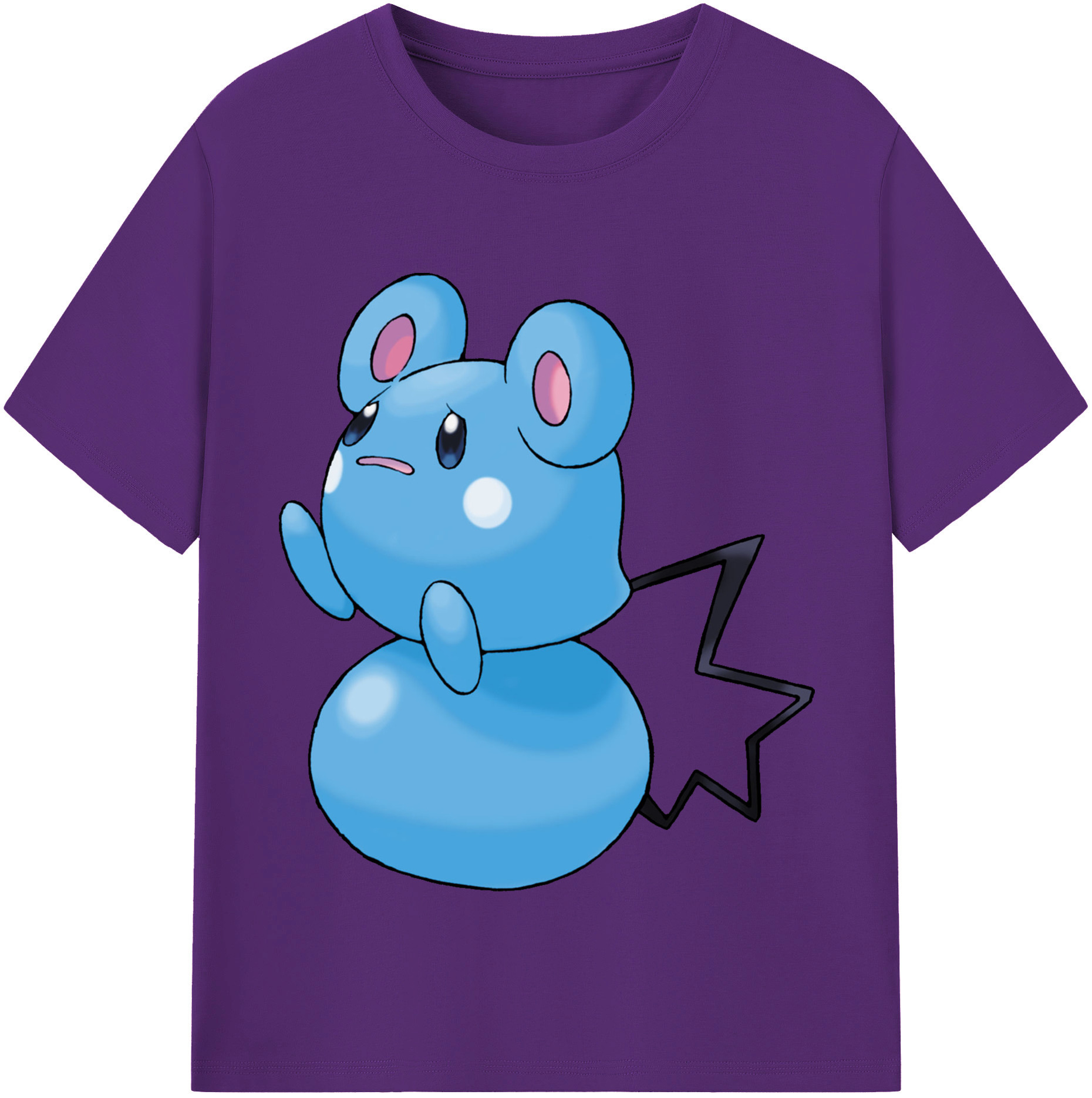 （画像用） ポケットモンスター Pokémon 綿100％半袖Tシャツ（フロントプリント）
