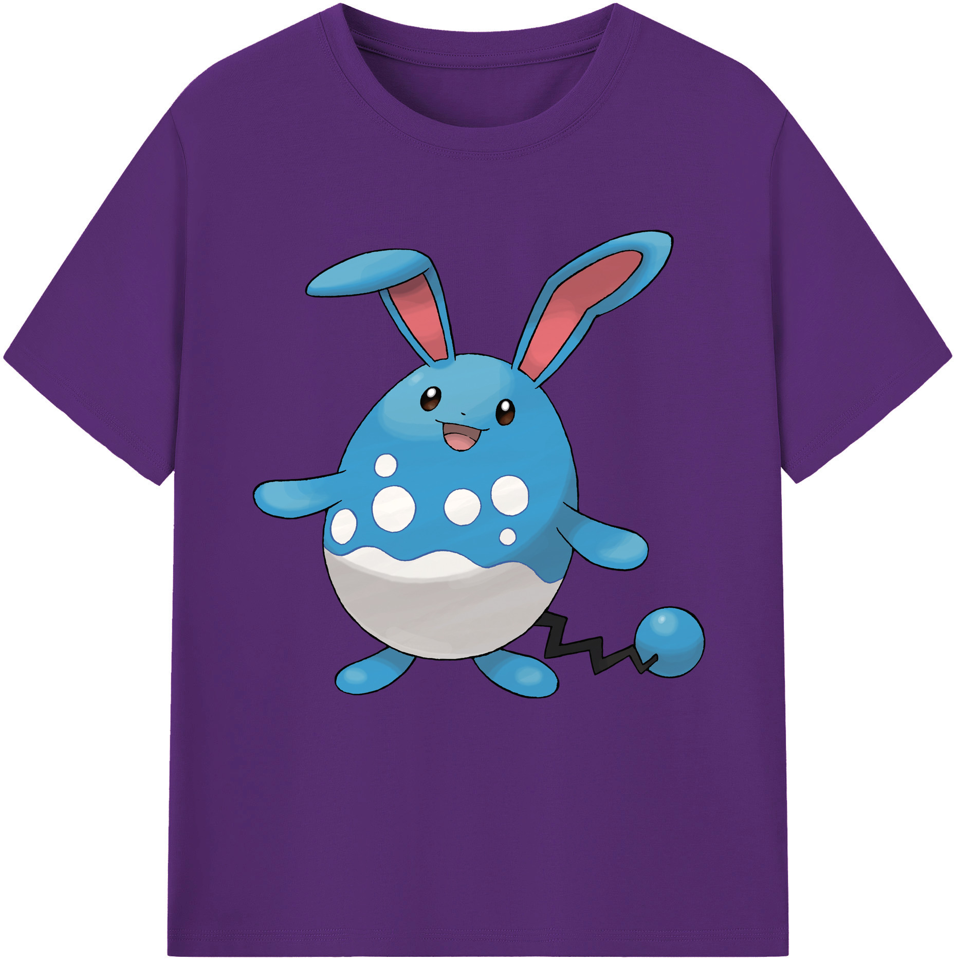 （画像用） ポケットモンスター Pokémon 綿100％半袖Tシャツ（フロントプリント）
