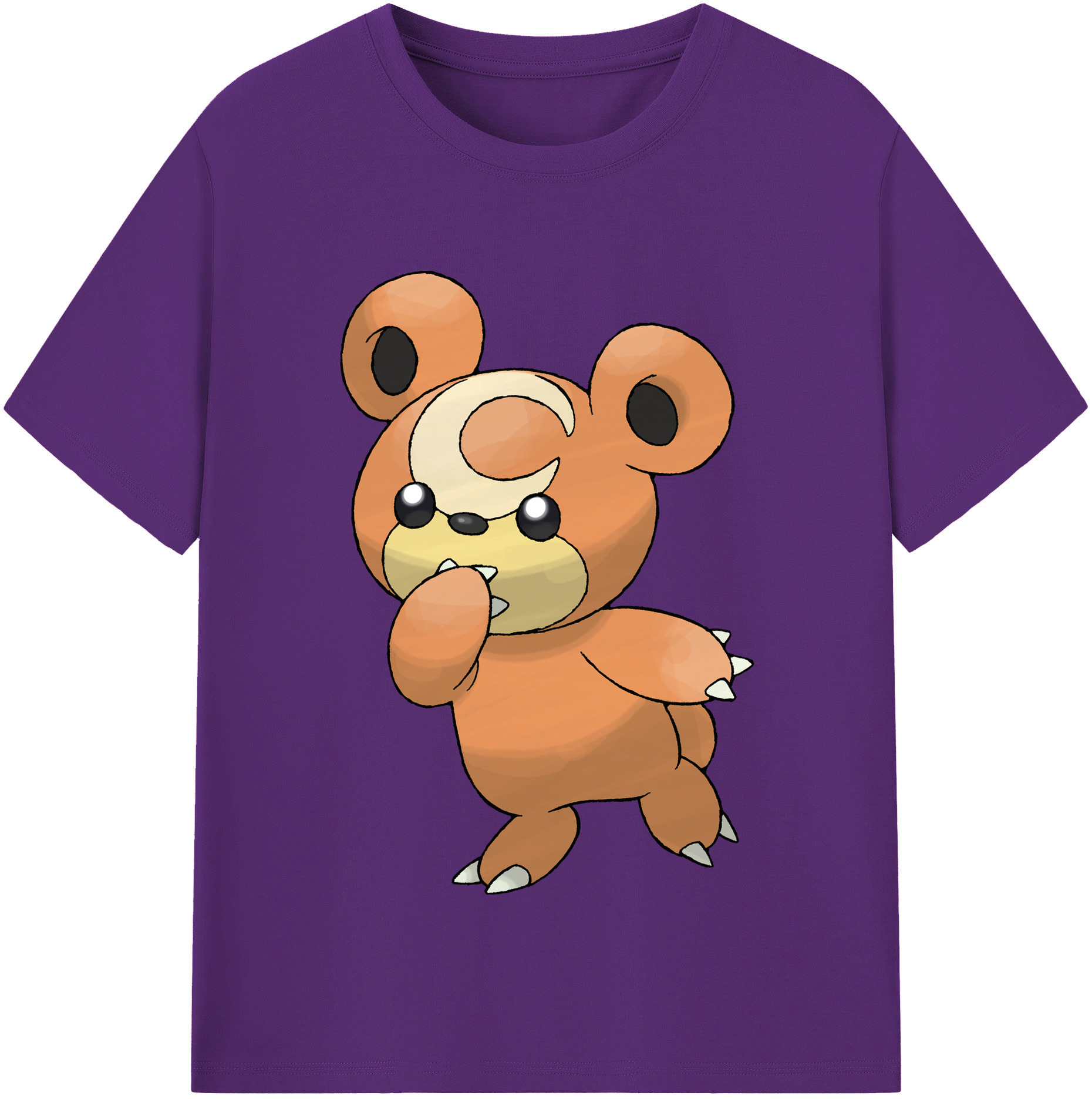 （画像用） ポケットモンスター Pokémon 綿100％半袖Tシャツ（フロントプリント）