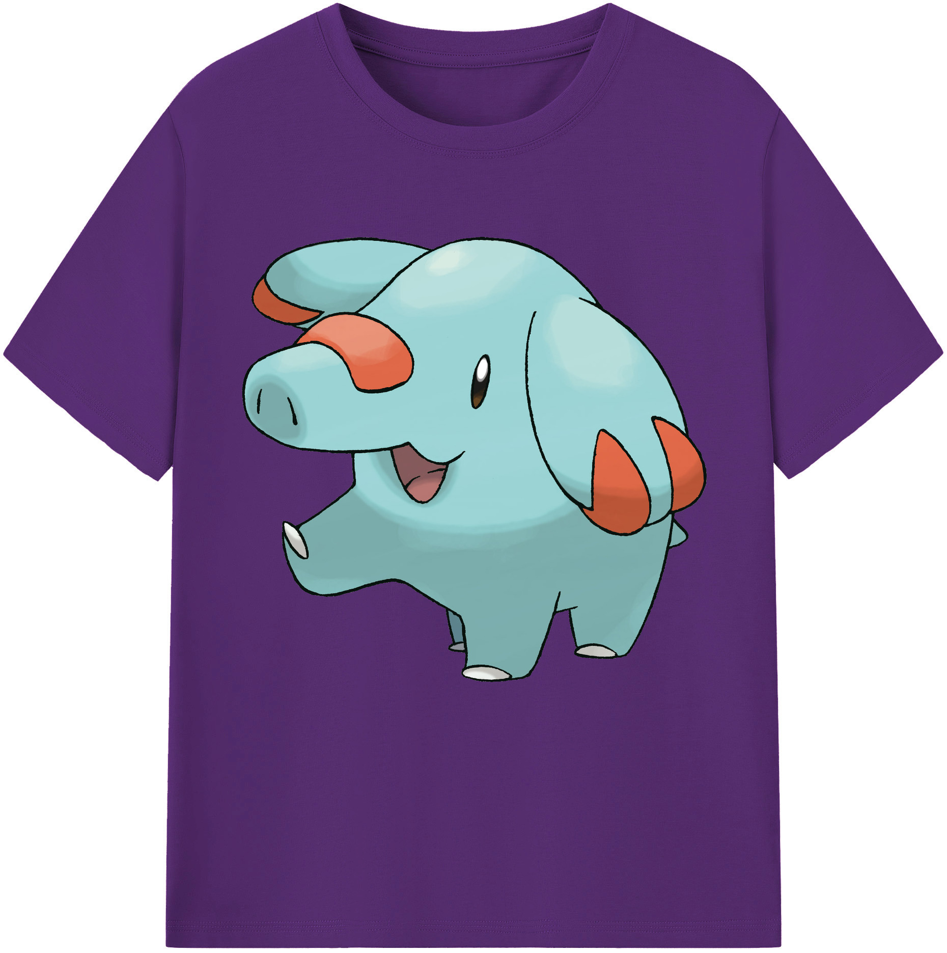 （画像用） ポケットモンスター Pokémon 綿100％半袖Tシャツ（フロントプリント）