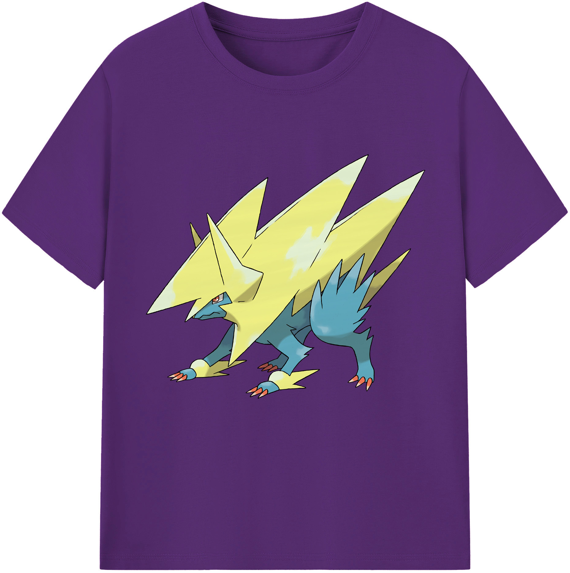 （画像用） ポケットモンスター Pokémon 綿100％半袖Tシャツ（フロントプリント）