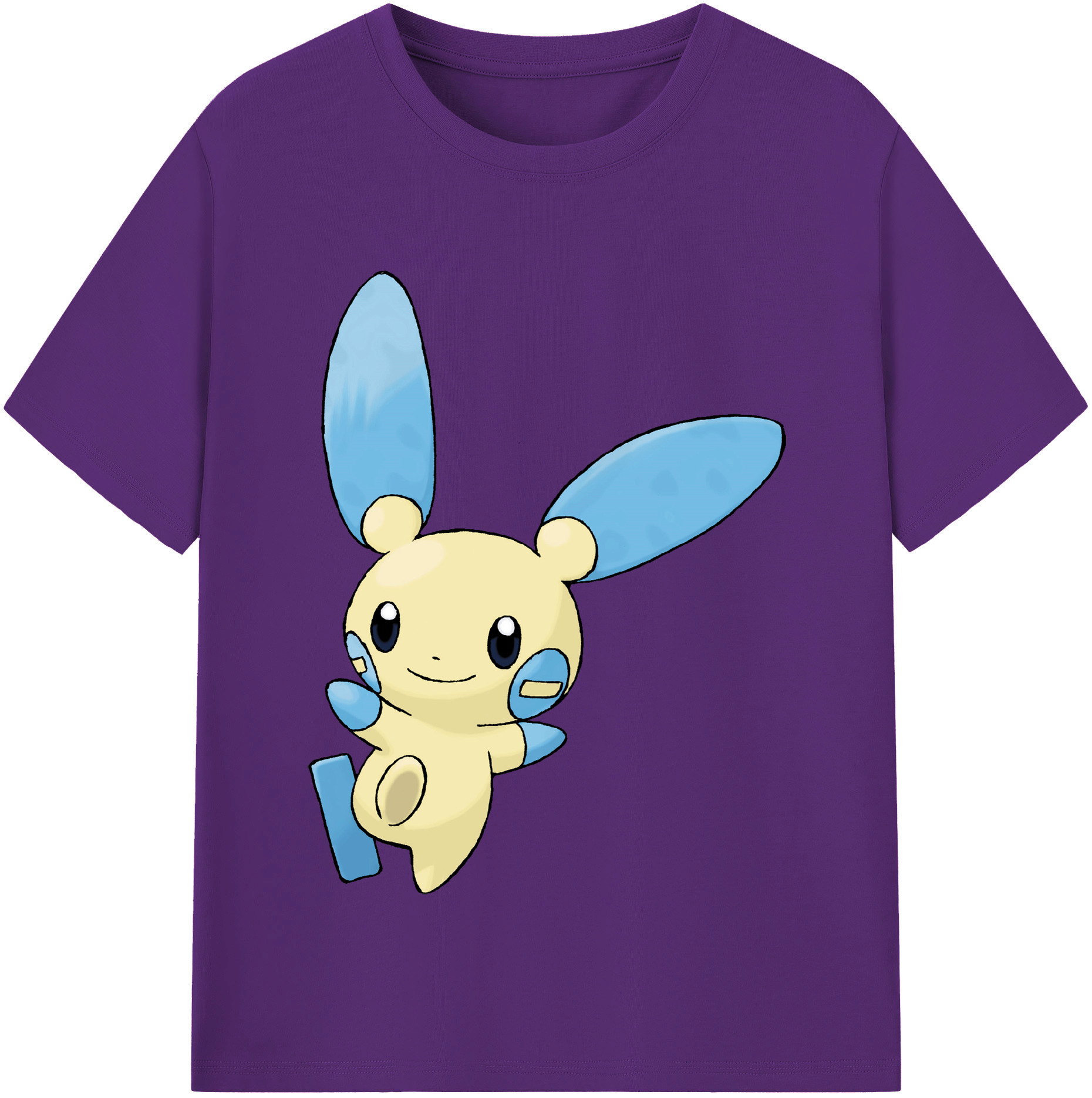 （画像用） ポケットモンスター Pokémon 綿100％半袖Tシャツ（フロントプリント）