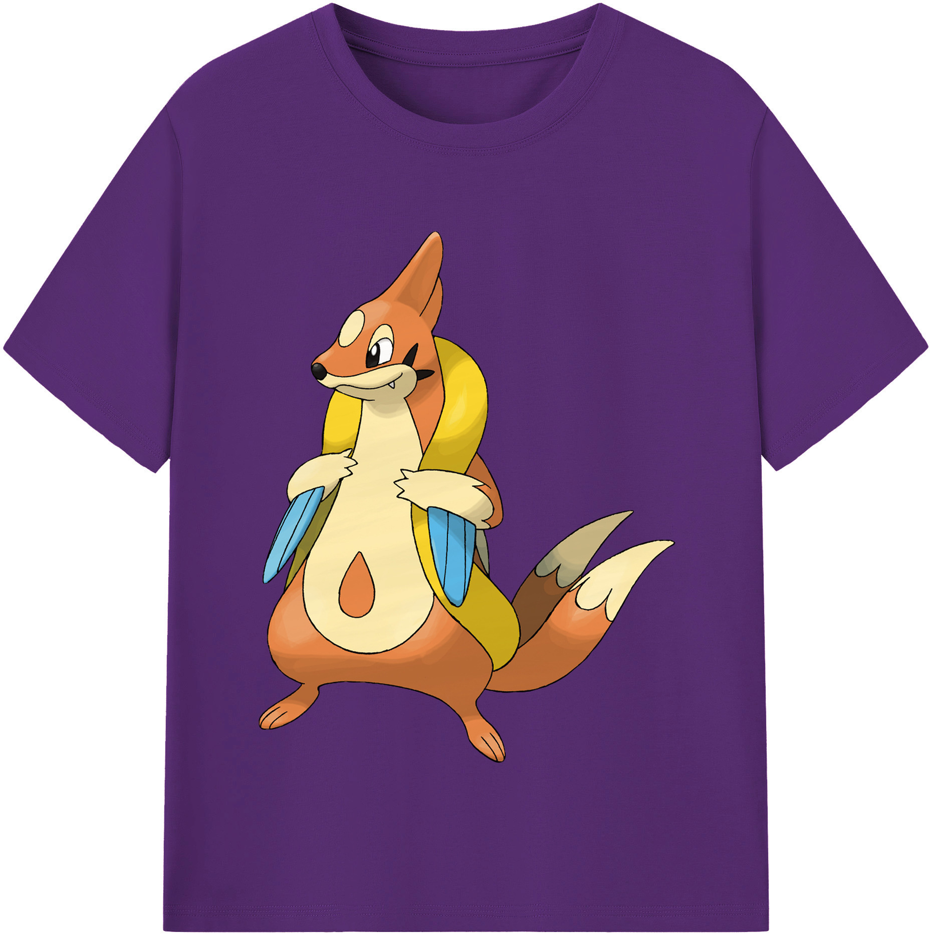 （画像用） ポケットモンスター Pokémon 綿100％半袖Tシャツ（フロントプリント）