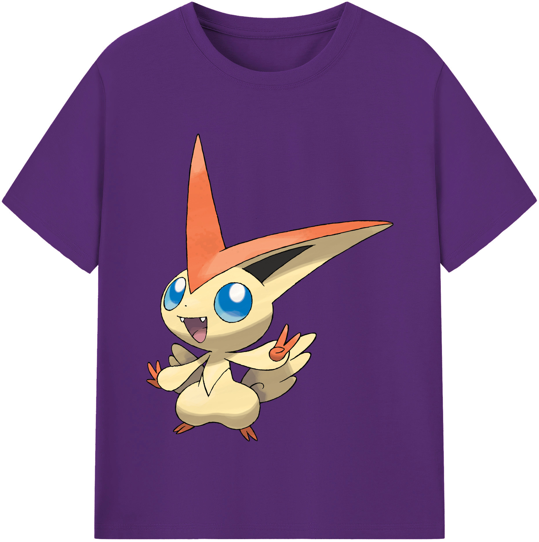 （画像用） ポケットモンスター Pokémon 綿100％半袖Tシャツ（フロントプリント）