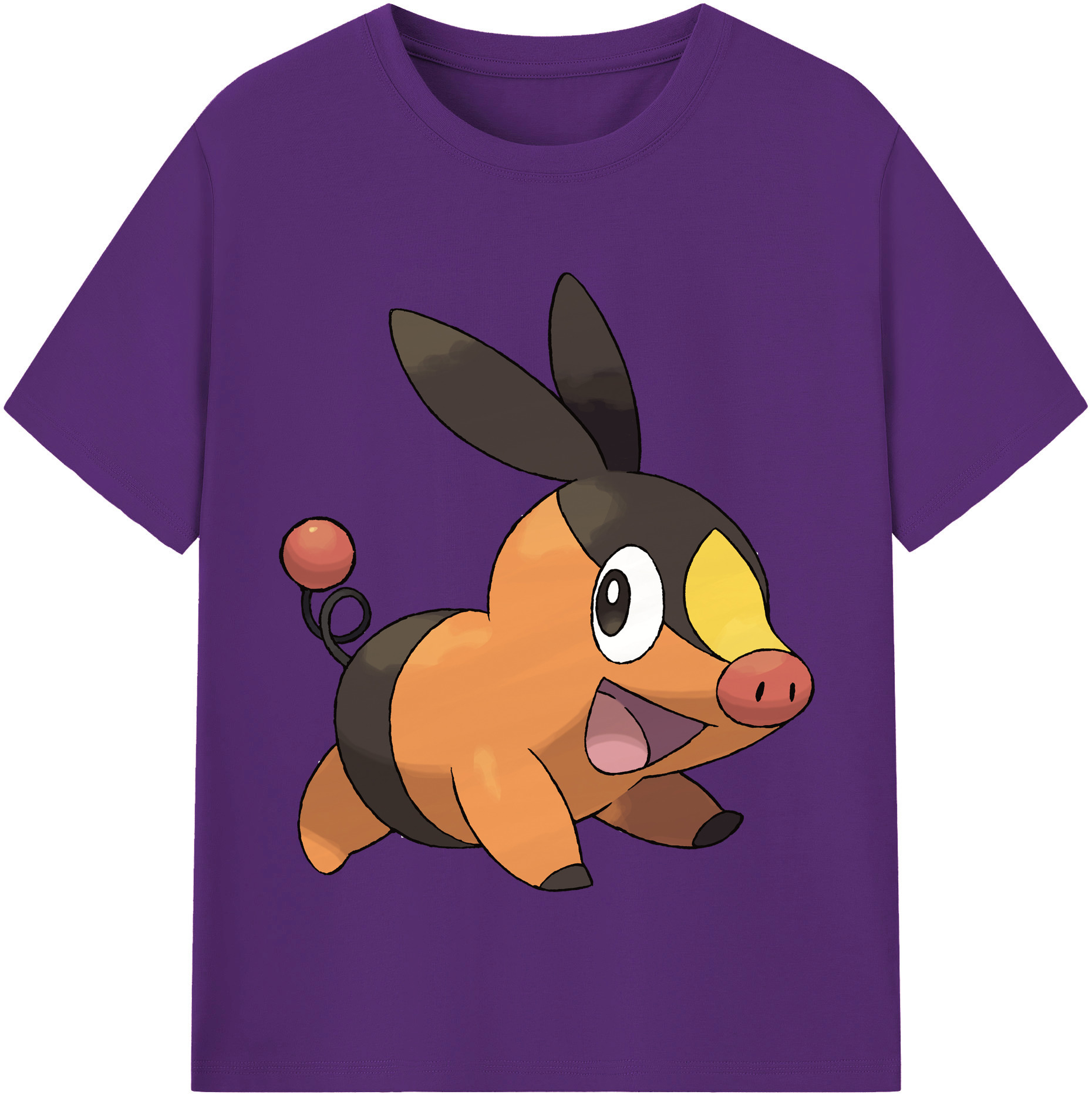 （画像用） ポケットモンスター Pokémon 綿100％半袖Tシャツ（フロントプリント）