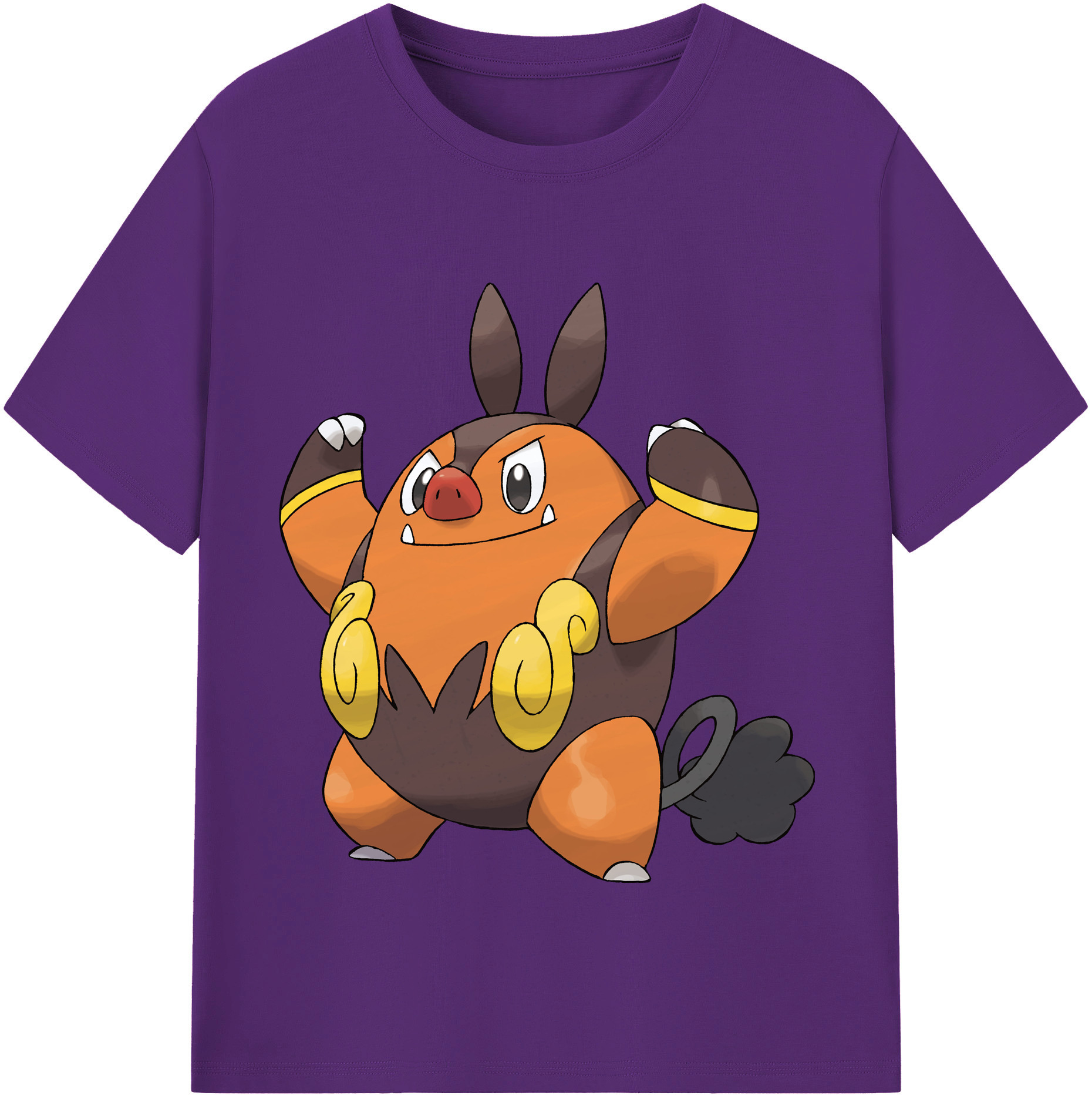 （画像用） ポケットモンスター Pokémon 綿100％半袖Tシャツ（フロントプリント）