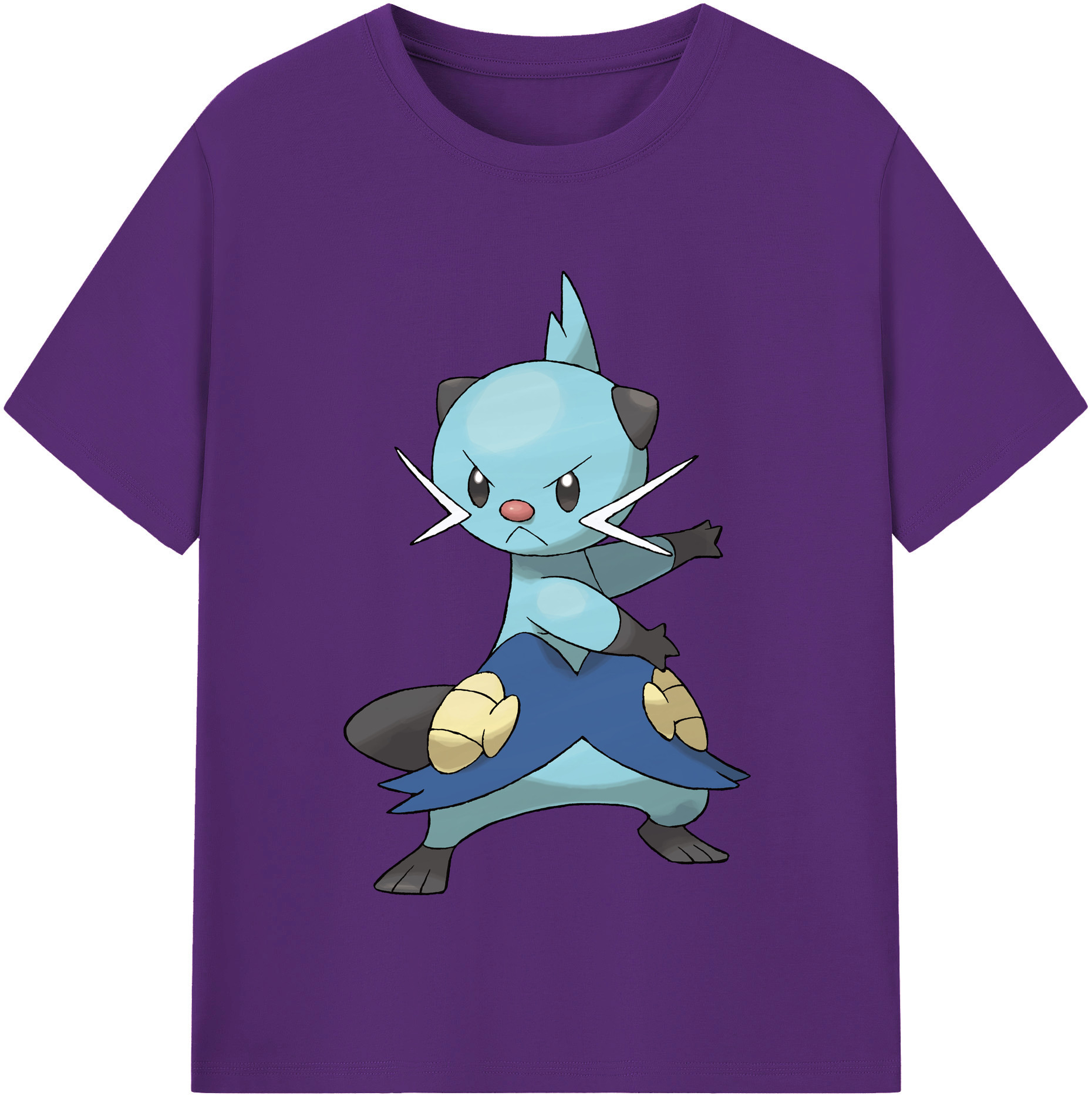 （画像用） ポケットモンスター Pokémon 綿100％半袖Tシャツ（フロントプリント）
