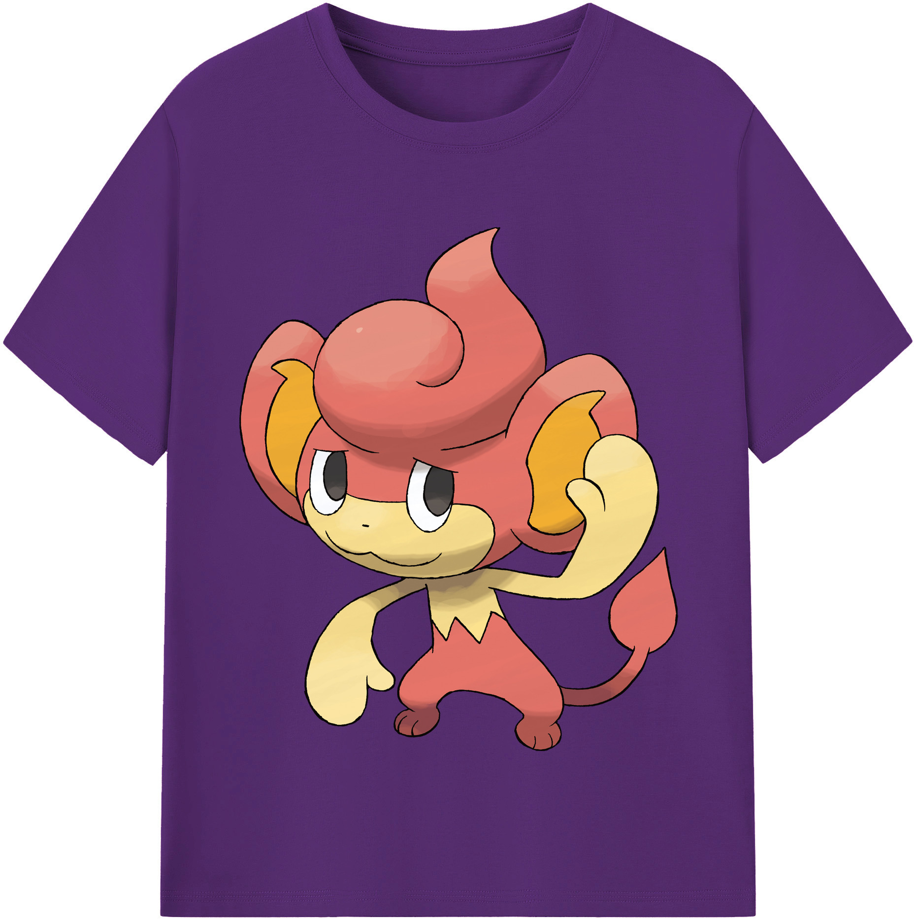 （画像用） ポケットモンスター Pokémon 綿100％半袖Tシャツ（フロントプリント）