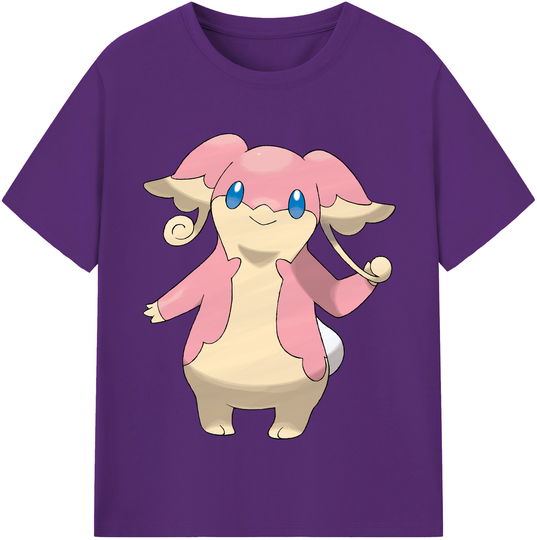 （画像用） ポケットモンスター Pokémon 綿100％半袖Tシャツ（フロントプリント）