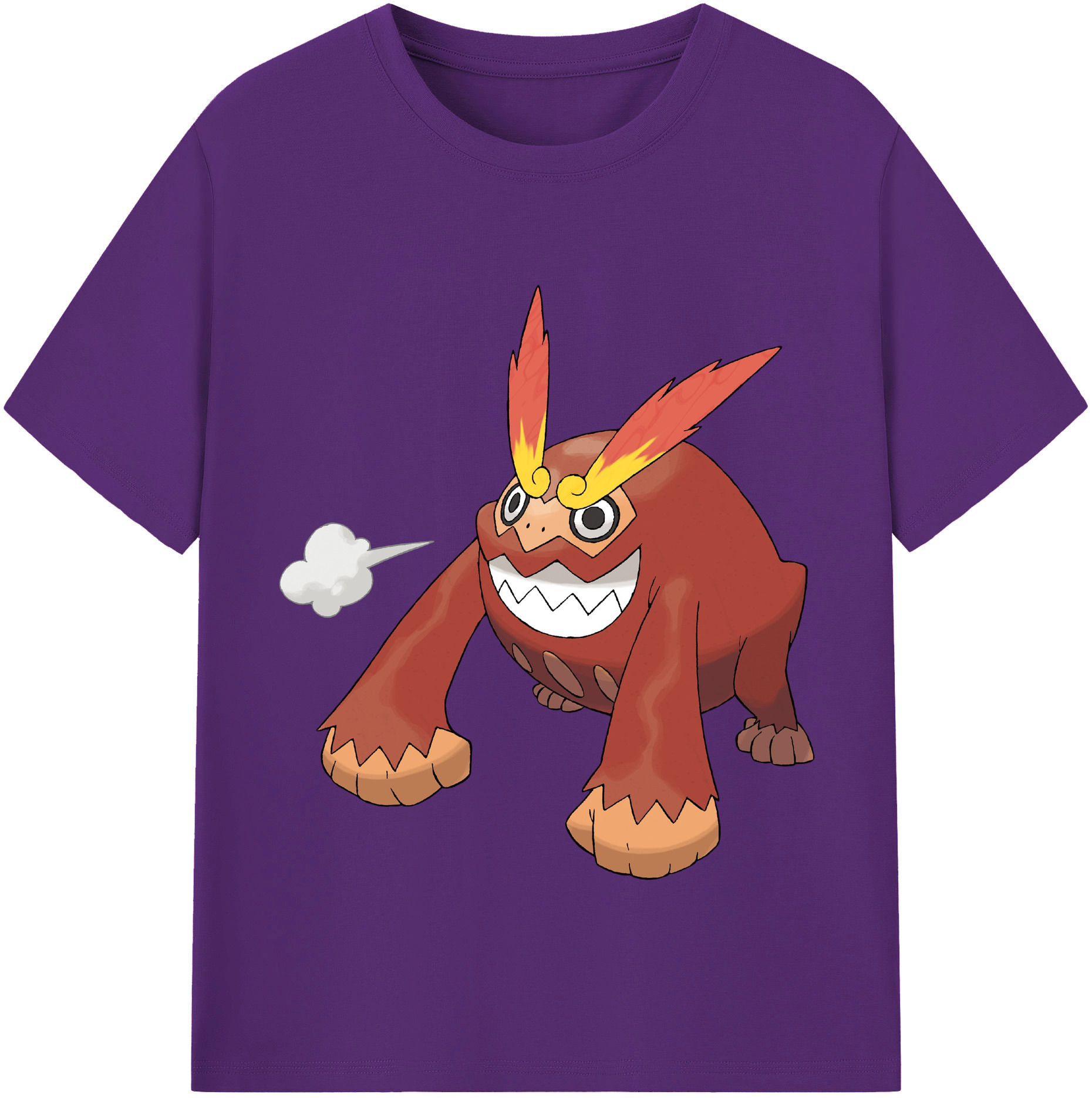 （画像用） ポケットモンスター Pokémon 綿100％半袖Tシャツ（フロントプリント）