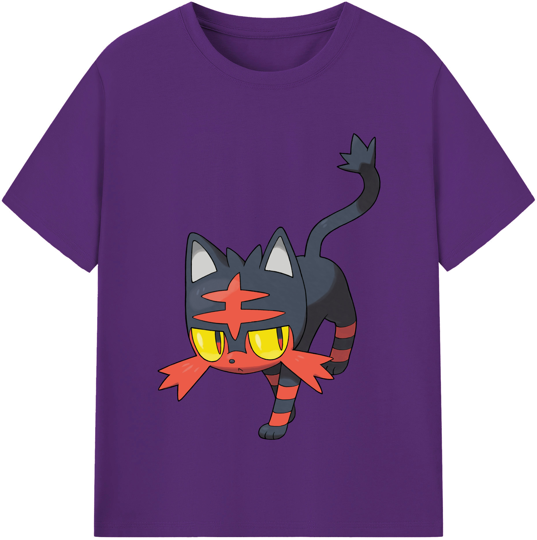 （画像用） ポケットモンスター Pokémon 綿100％半袖Tシャツ（フロントプリント）