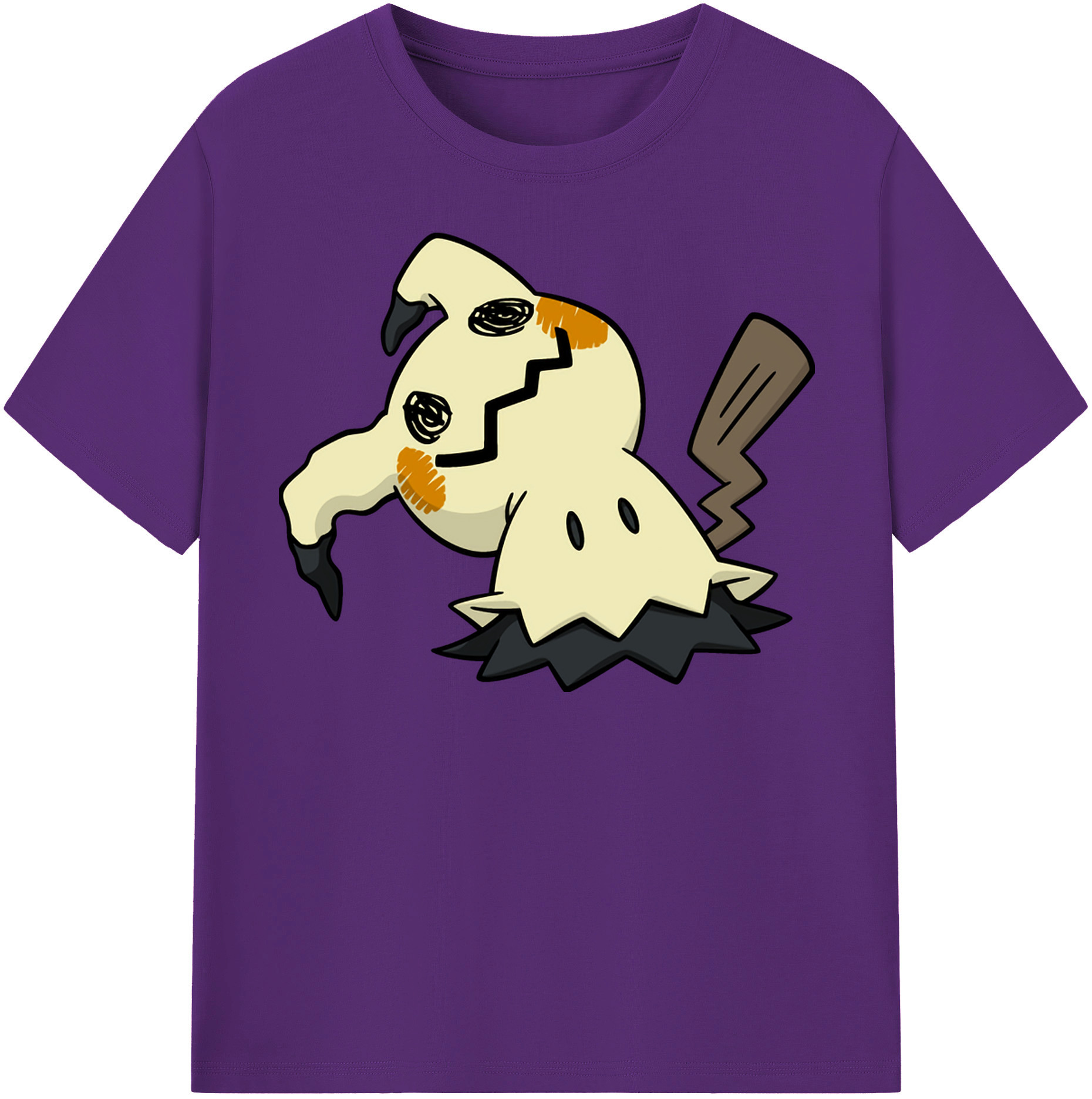 （画像用） ポケットモンスター Pokémon 綿100％半袖Tシャツ（フロントプリント）
