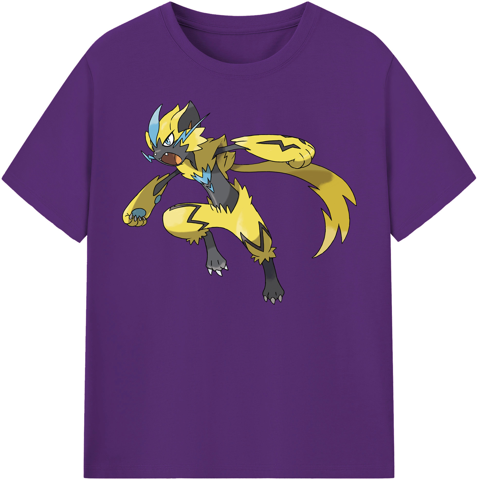 （画像用） ポケットモンスター Pokémon 綿100％半袖Tシャツ（フロントプリント）