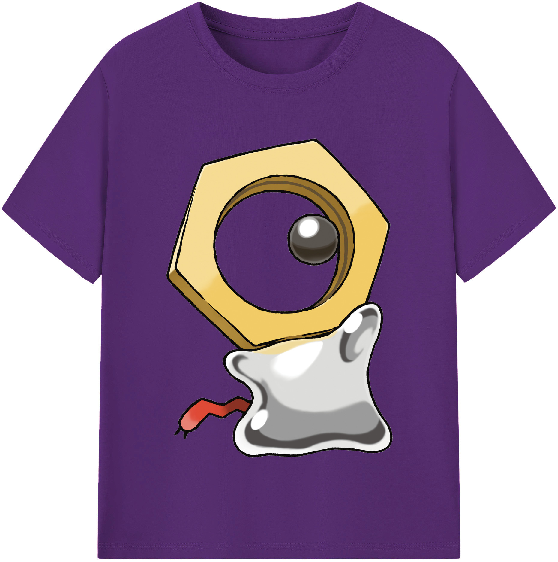 （画像用） ポケットモンスター Pokémon 綿100％半袖Tシャツ（フロントプリント）