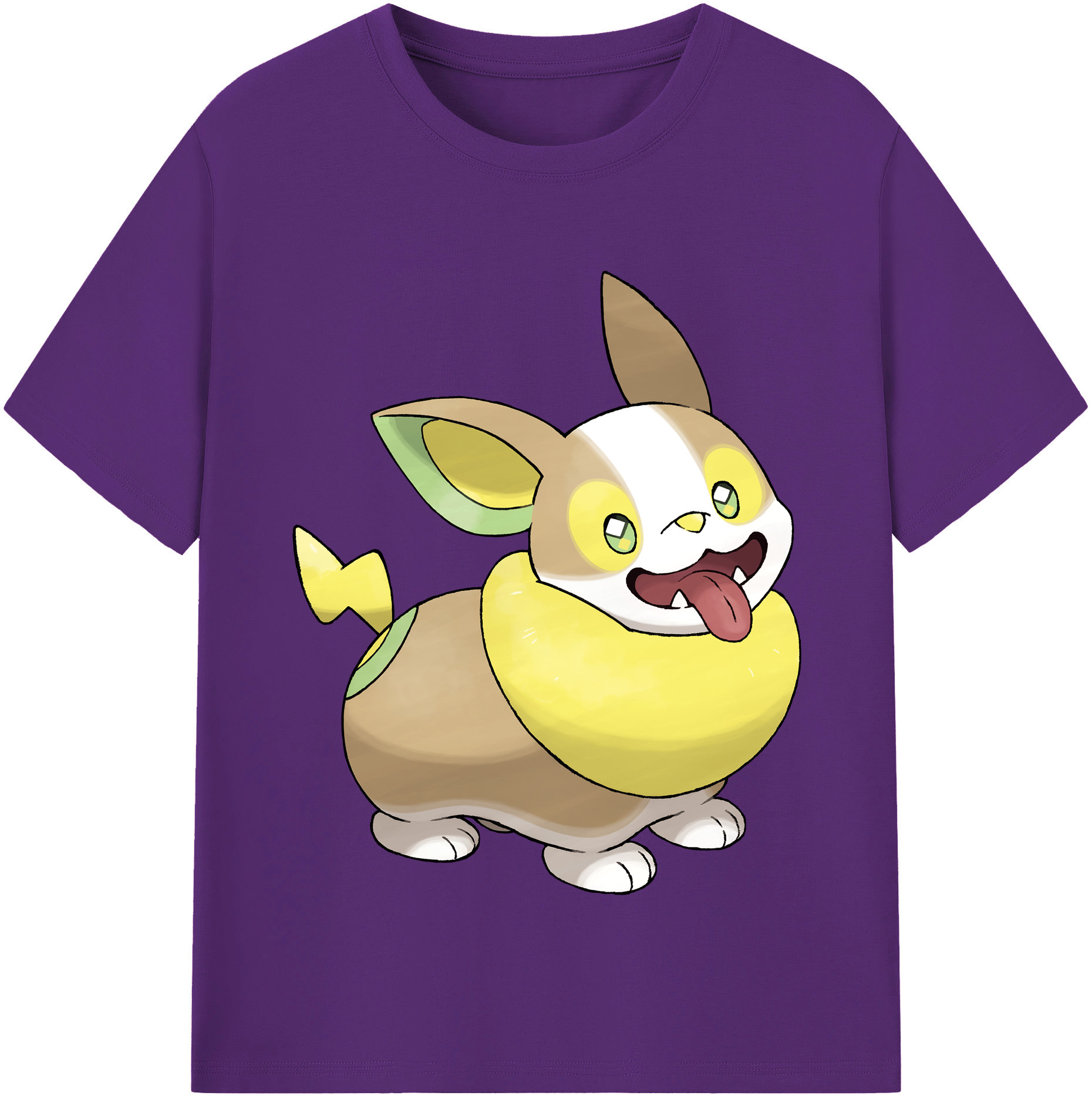 （画像用） ポケットモンスター Pokémon 綿100％半袖Tシャツ（フロントプリント）