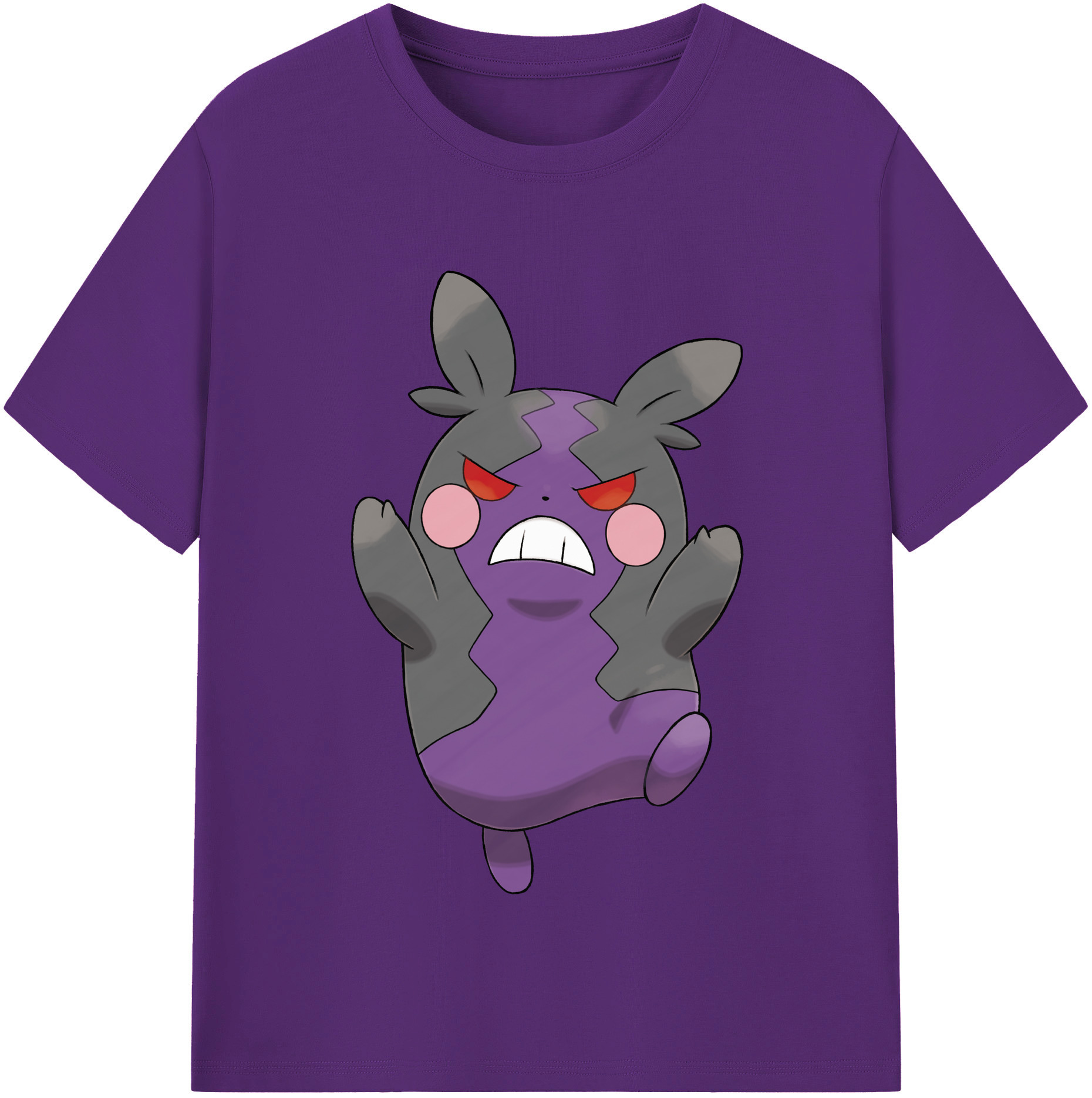 （画像用） ポケットモンスター Pokémon 綿100％半袖Tシャツ（フロントプリント）