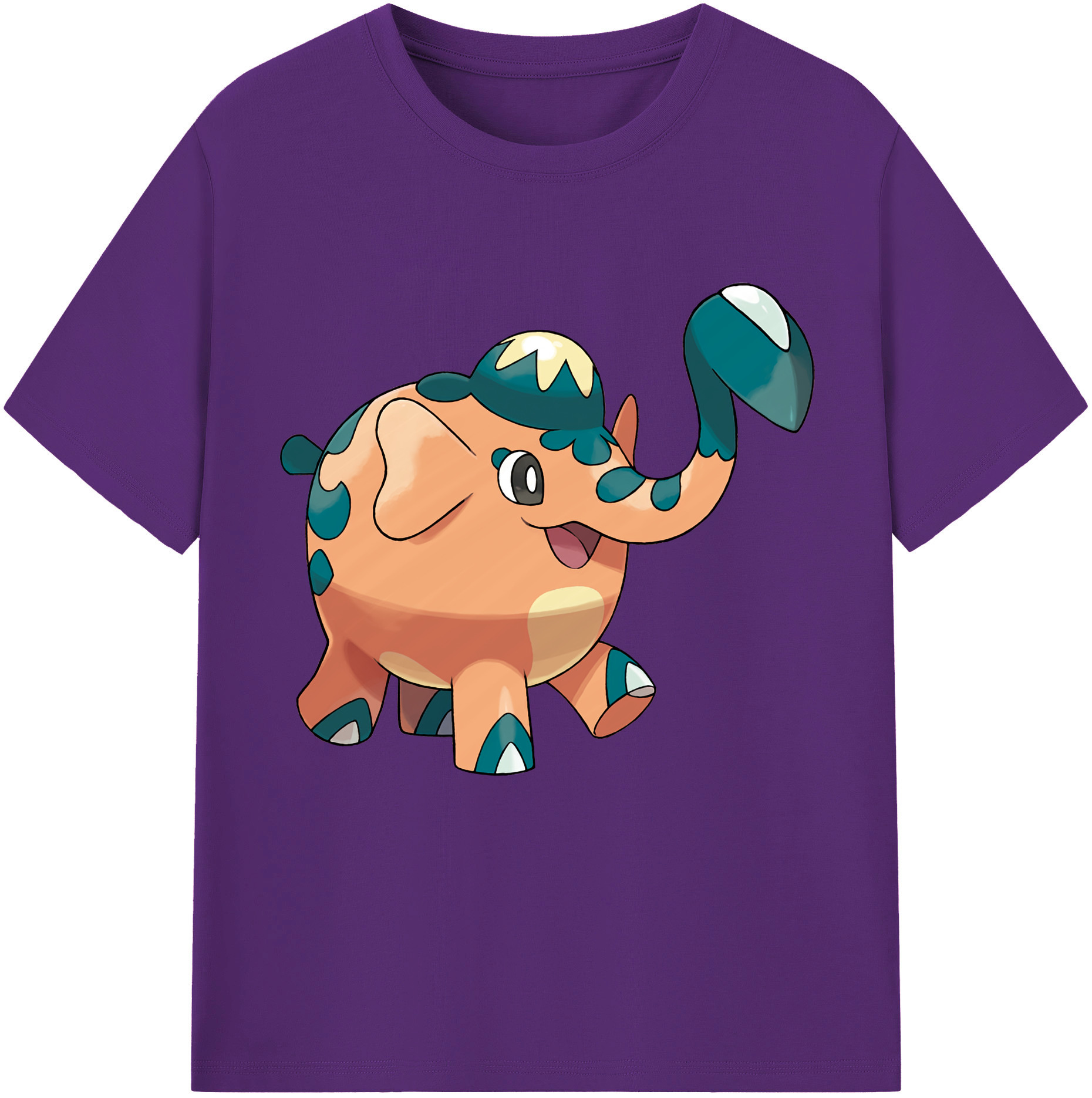 （画像用） ポケットモンスター Pokémon 綿100％半袖Tシャツ（フロントプリント）