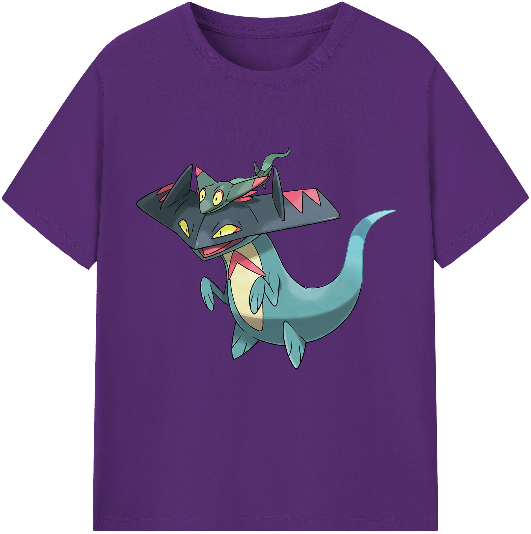 （画像用） ポケットモンスター Pokémon 綿100％半袖Tシャツ（フロントプリント）