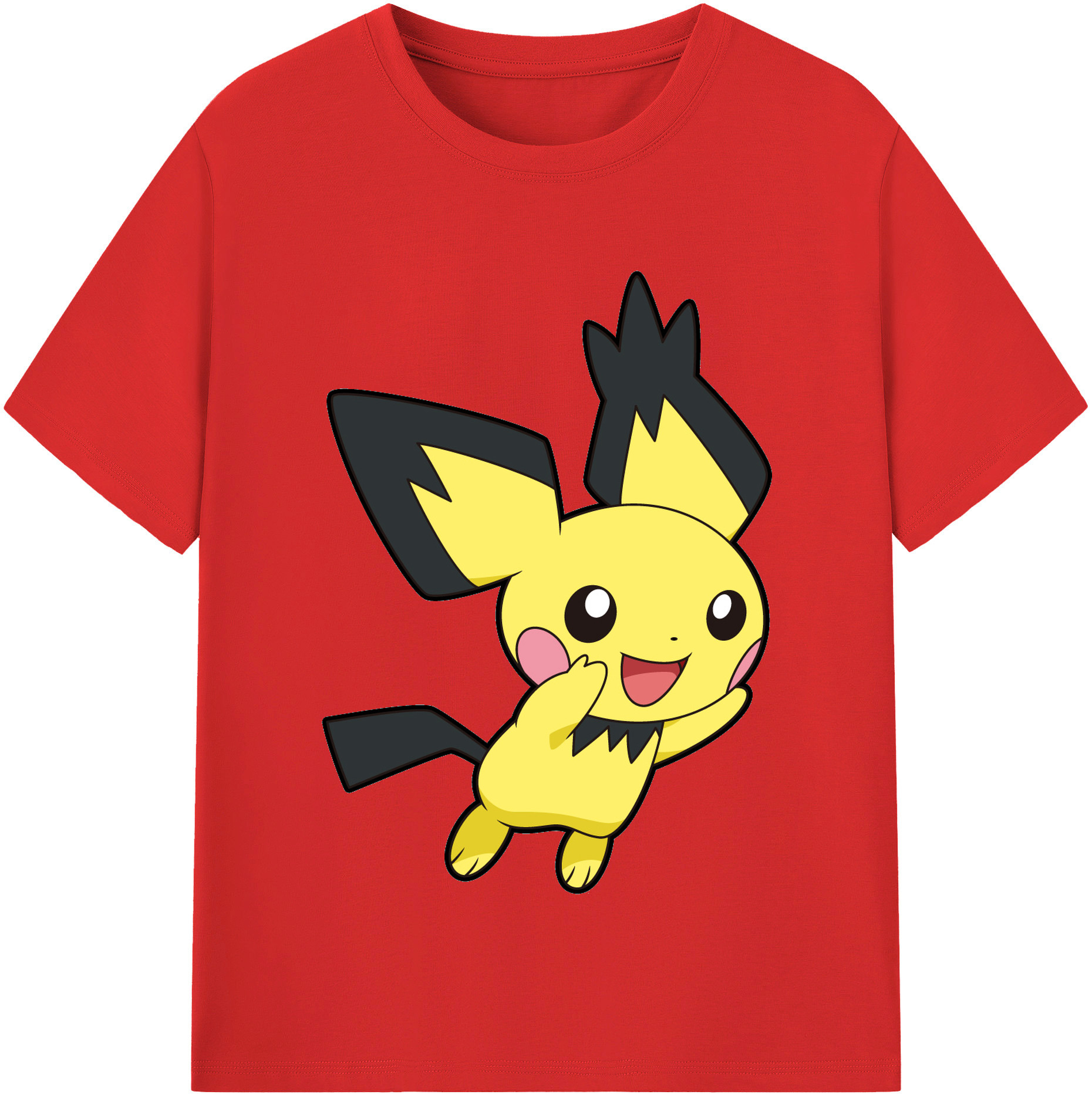 ポケットモンスター Pokémon 綿100％半袖Tシャツ（フロントプリント）