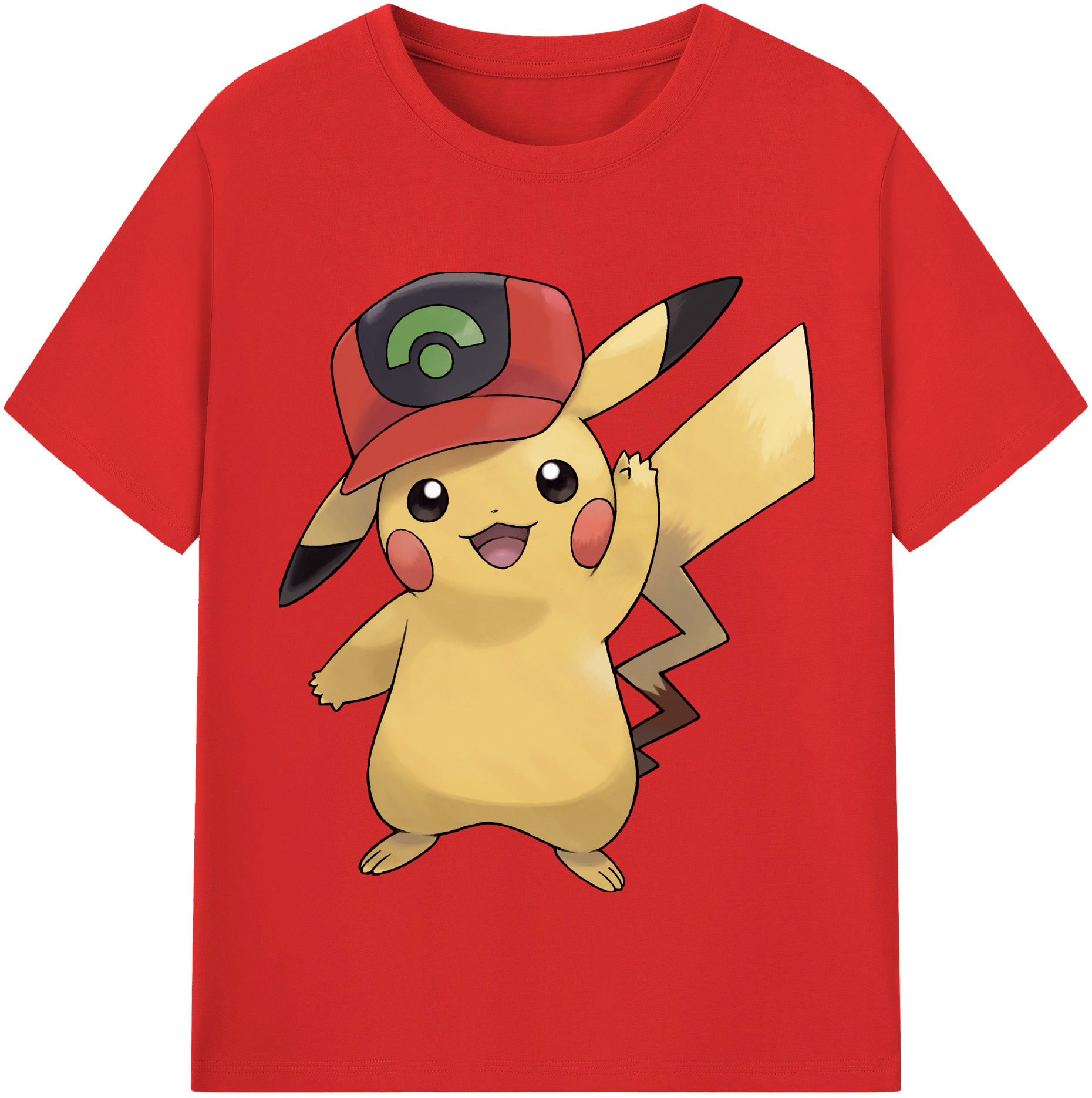 （画像用） ポケットモンスター Pokémon 綿100％半袖Tシャツ（フロントプリント）