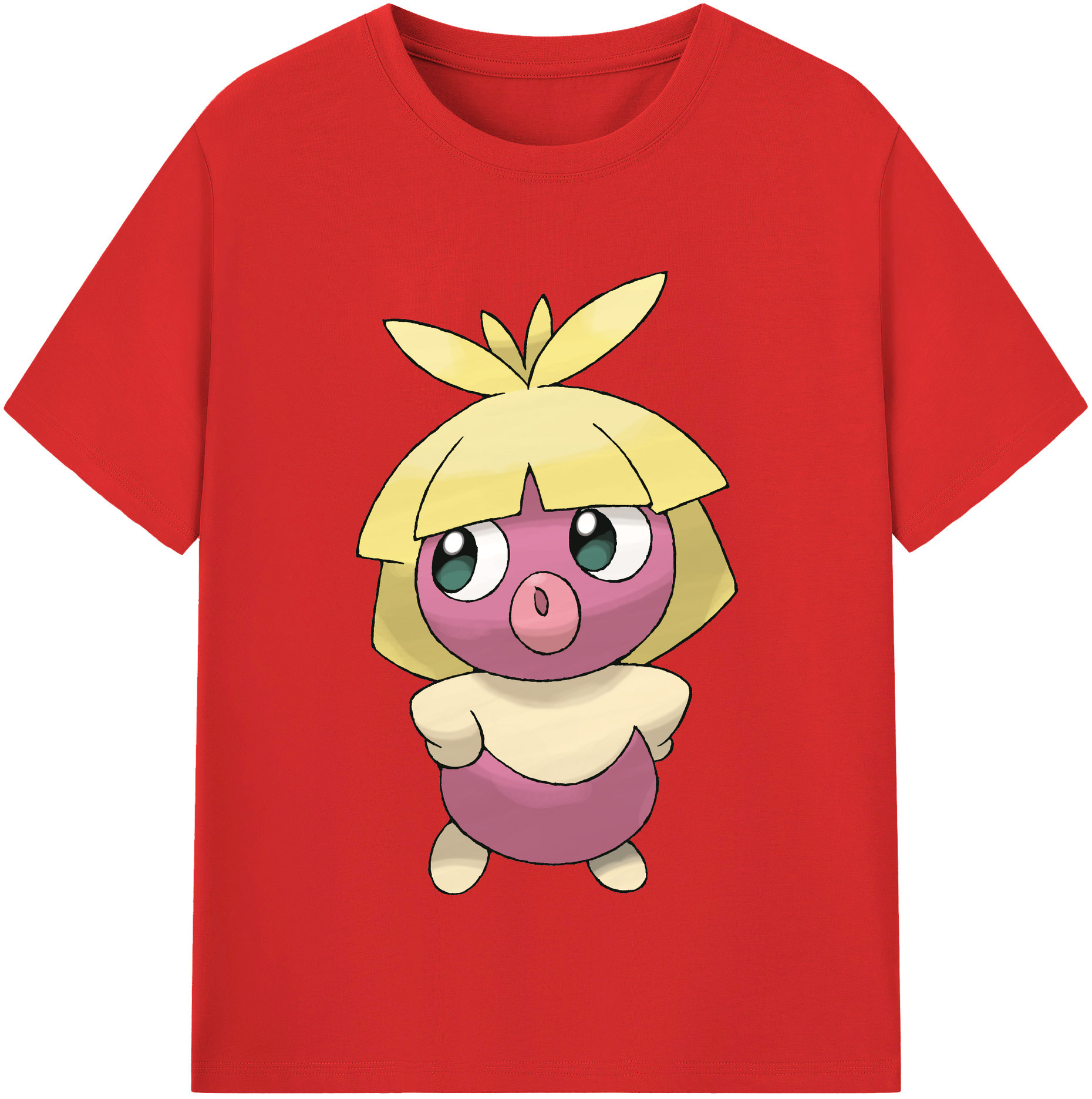 （画像用） ポケットモンスター Pokémon 綿100％半袖Tシャツ（フロントプリント）