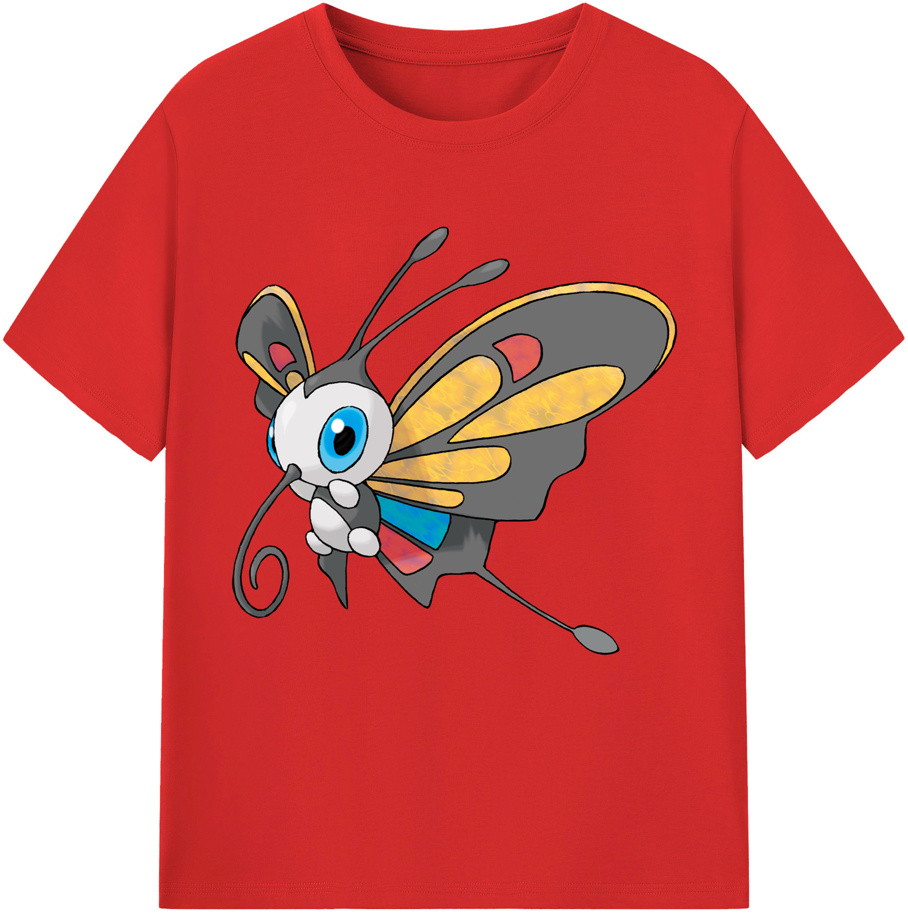 （画像用） ポケットモンスター Pokémon 綿100％半袖Tシャツ（フロントプリント）