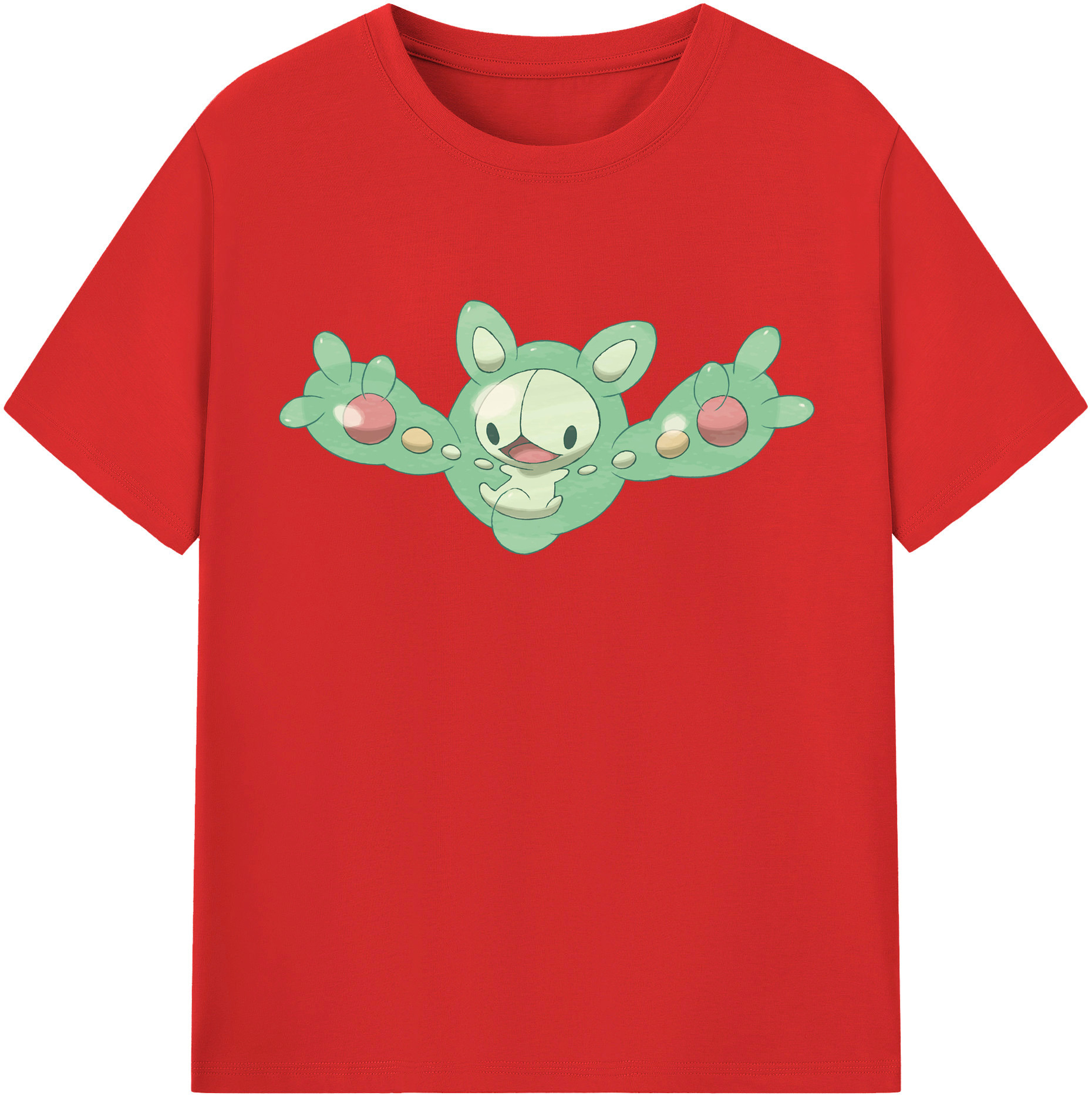 （画像用） ポケットモンスター Pokémon 綿100％半袖Tシャツ（フロントプリント）