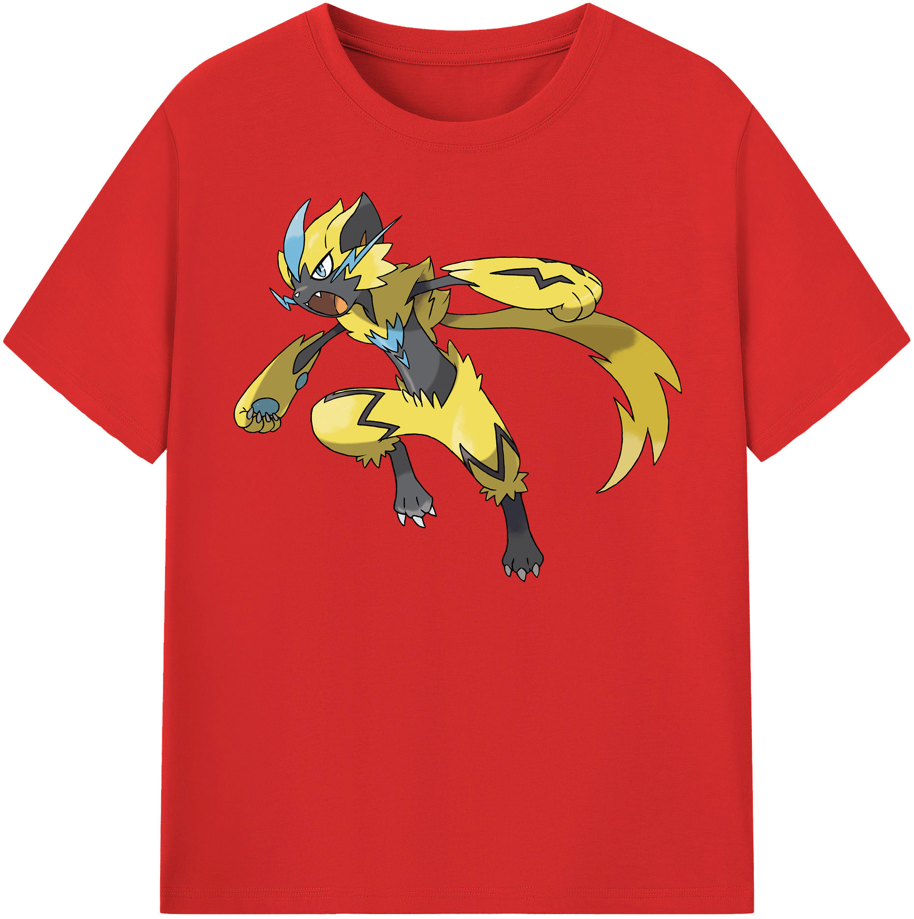 （画像用） ポケットモンスター Pokémon 綿100％半袖Tシャツ（フロントプリント）