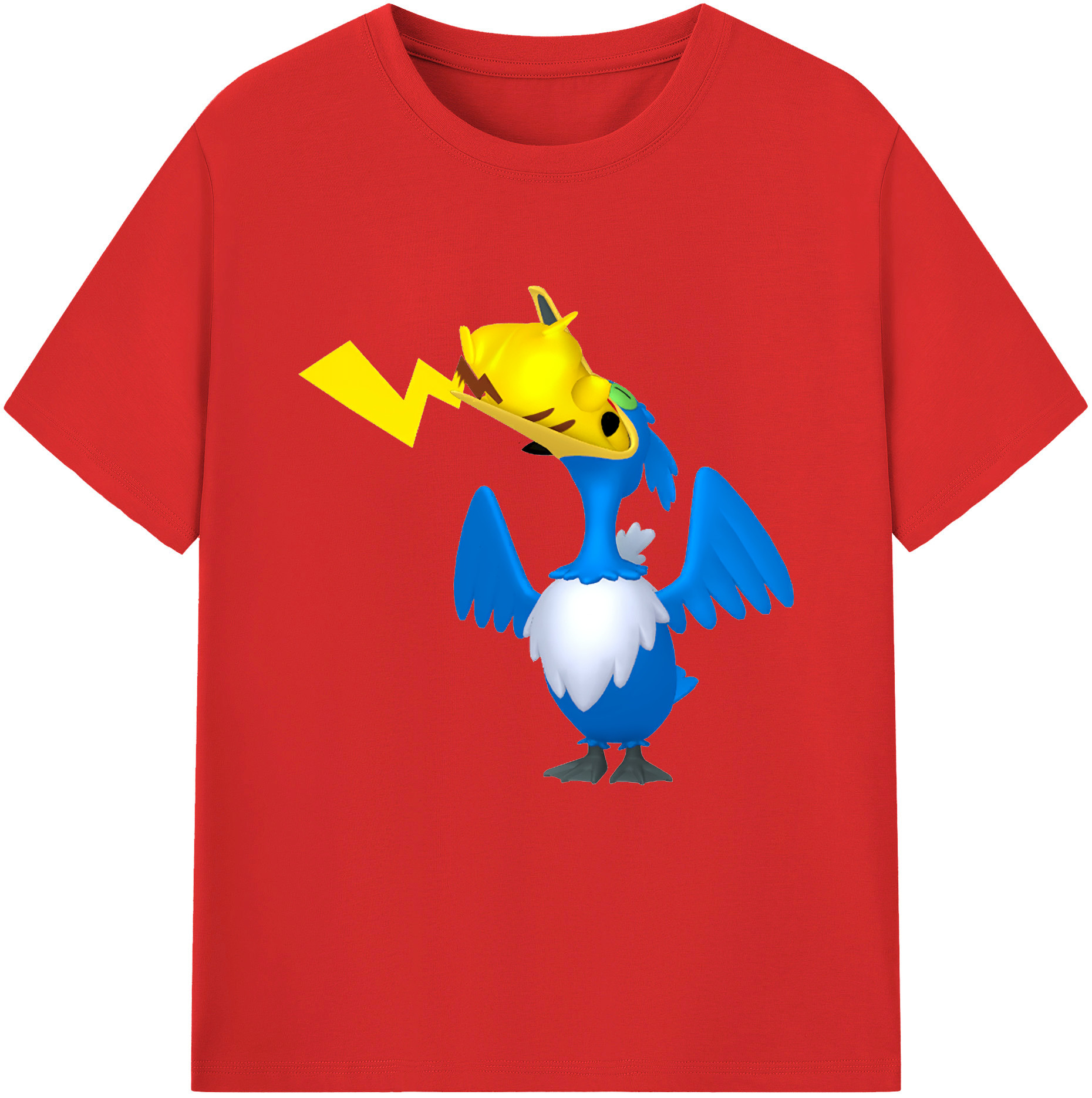 （画像用） ポケットモンスター Pokémon 綿100％半袖Tシャツ（フロントプリント）