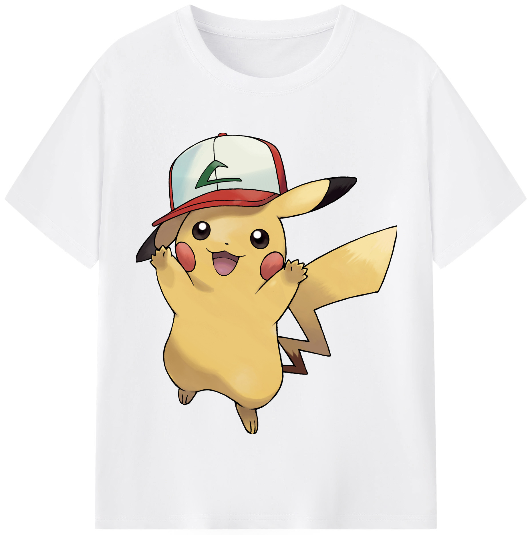 （画像用） ポケットモンスター Pokémon 綿100％半袖Tシャツ（フロントプリント）