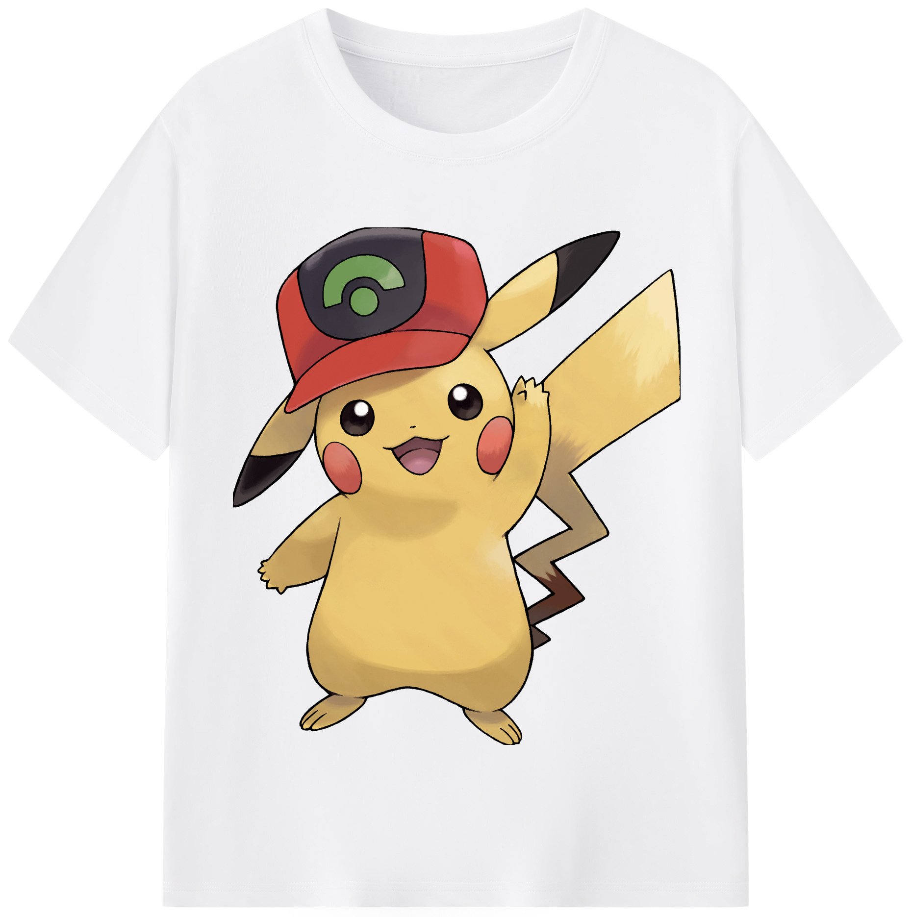 （画像用） ポケットモンスター Pokémon 綿100％半袖Tシャツ（フロントプリント）