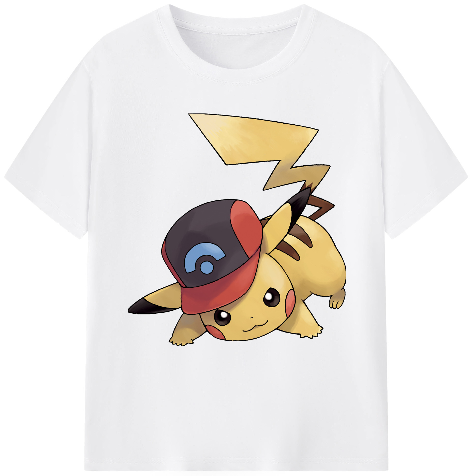 （画像用） ポケットモンスター Pokémon 綿100％半袖Tシャツ（フロントプリント）