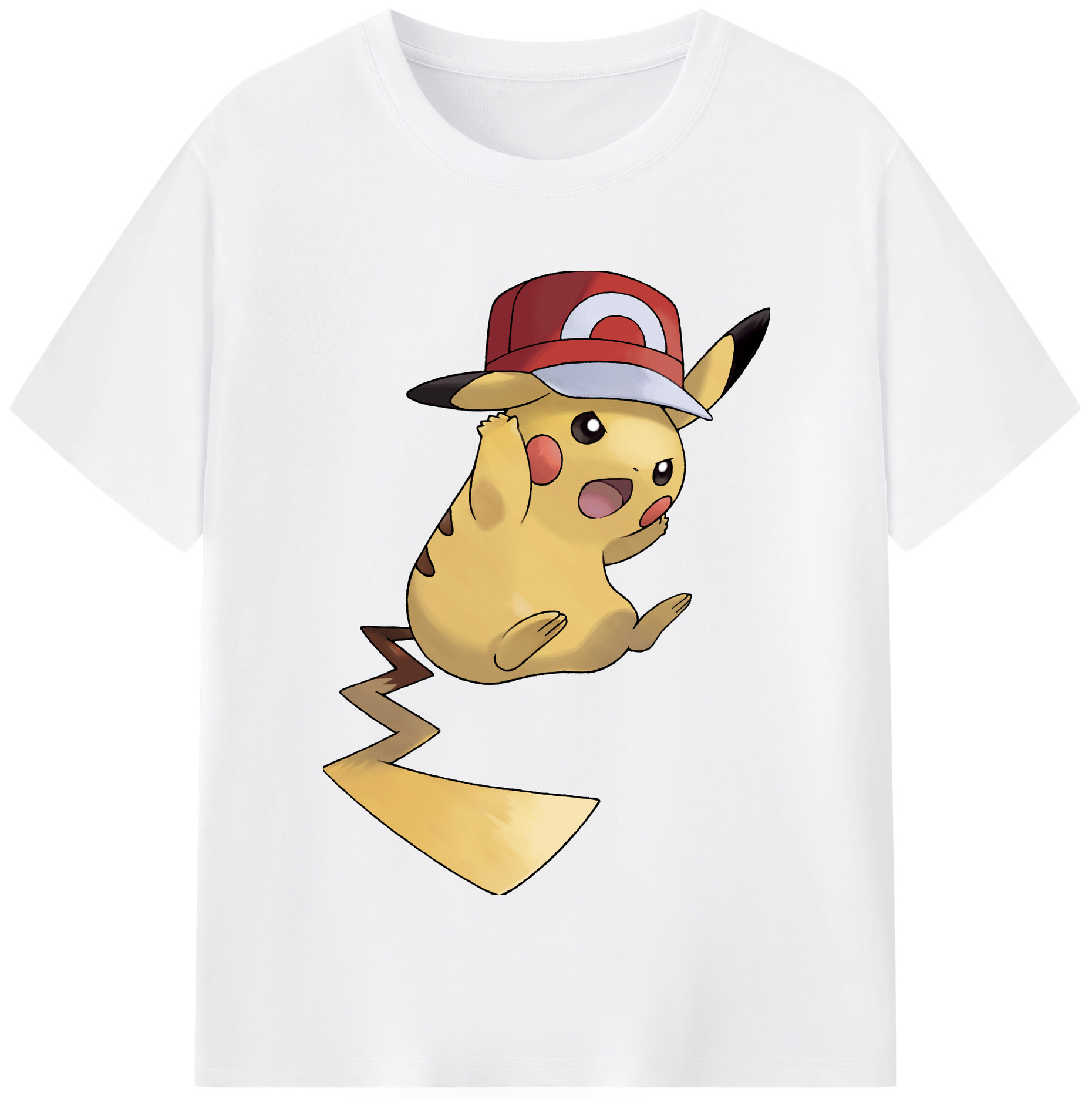 （画像用） ポケットモンスター Pokémon 綿100％半袖Tシャツ（フロントプリント）