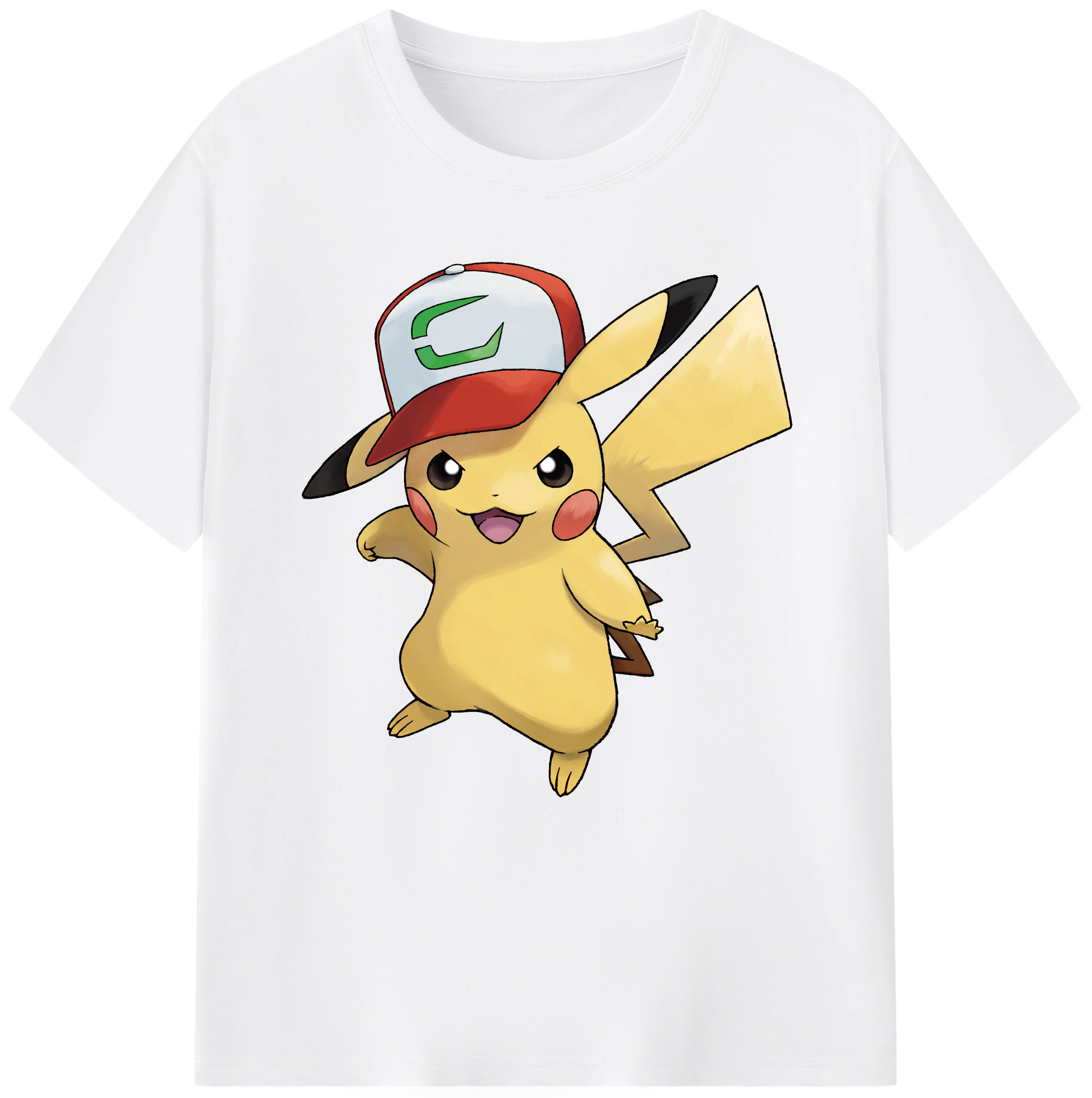 （画像用） ポケットモンスター Pokémon 綿100％半袖Tシャツ（フロントプリント）