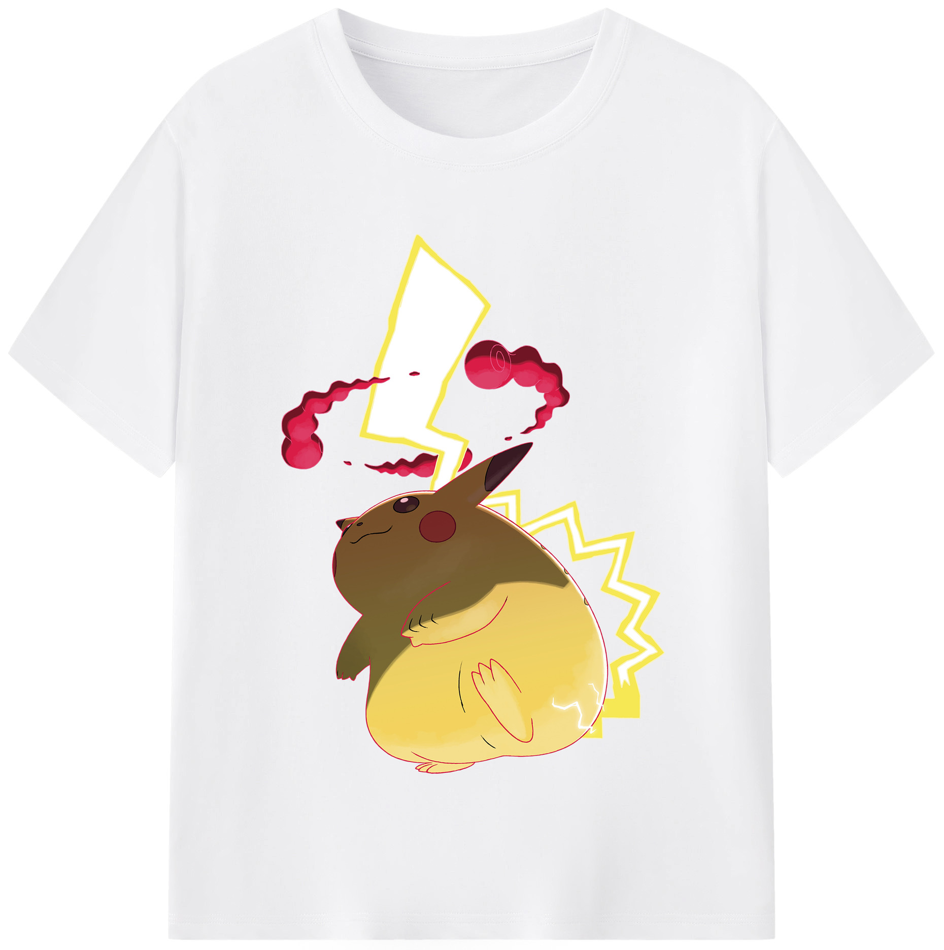 （画像用） ポケットモンスター Pokémon 綿100％半袖Tシャツ（フロントプリント）