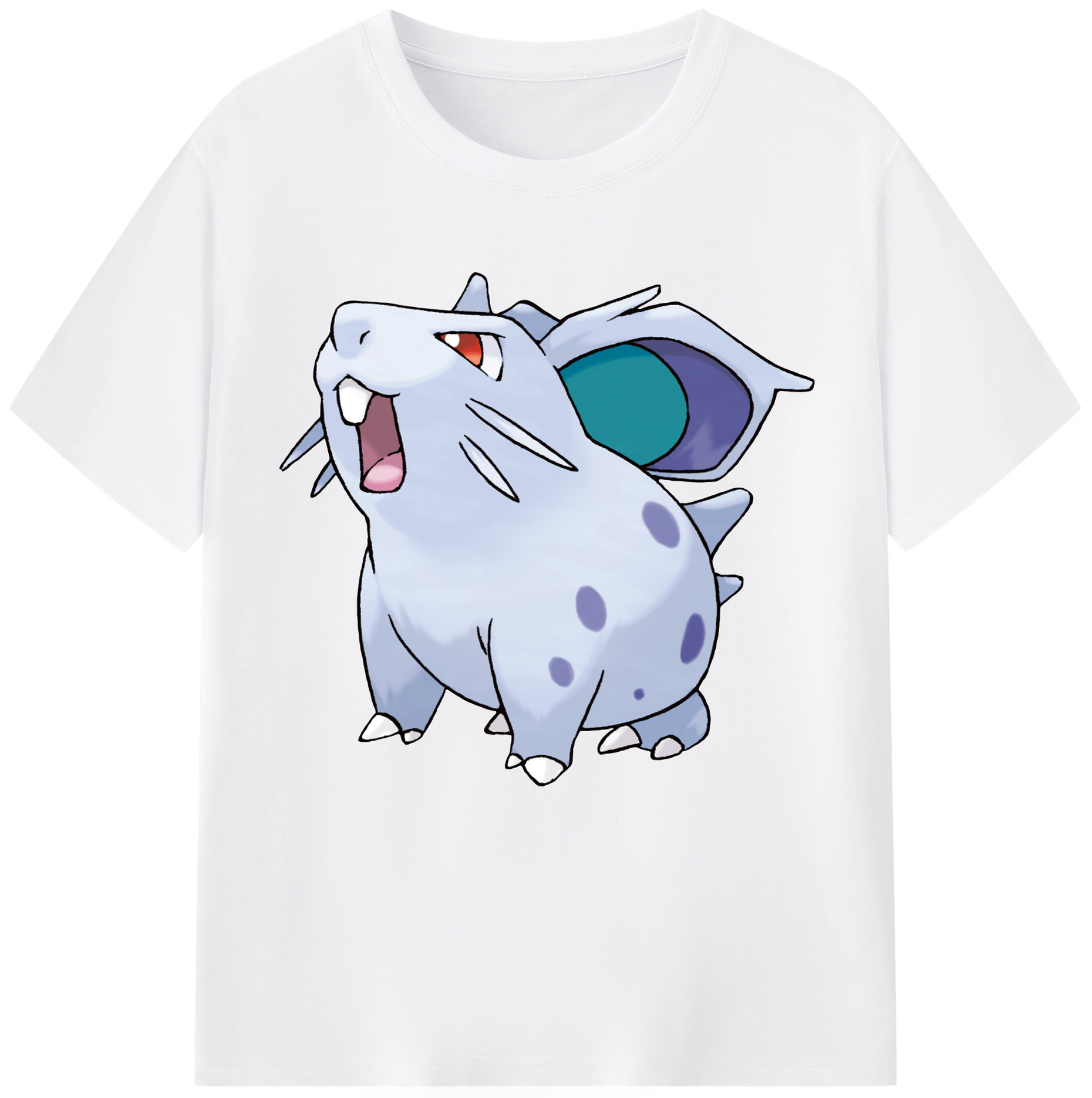 （画像用） ポケットモンスター Pokémon 綿100％半袖Tシャツ（フロントプリント）