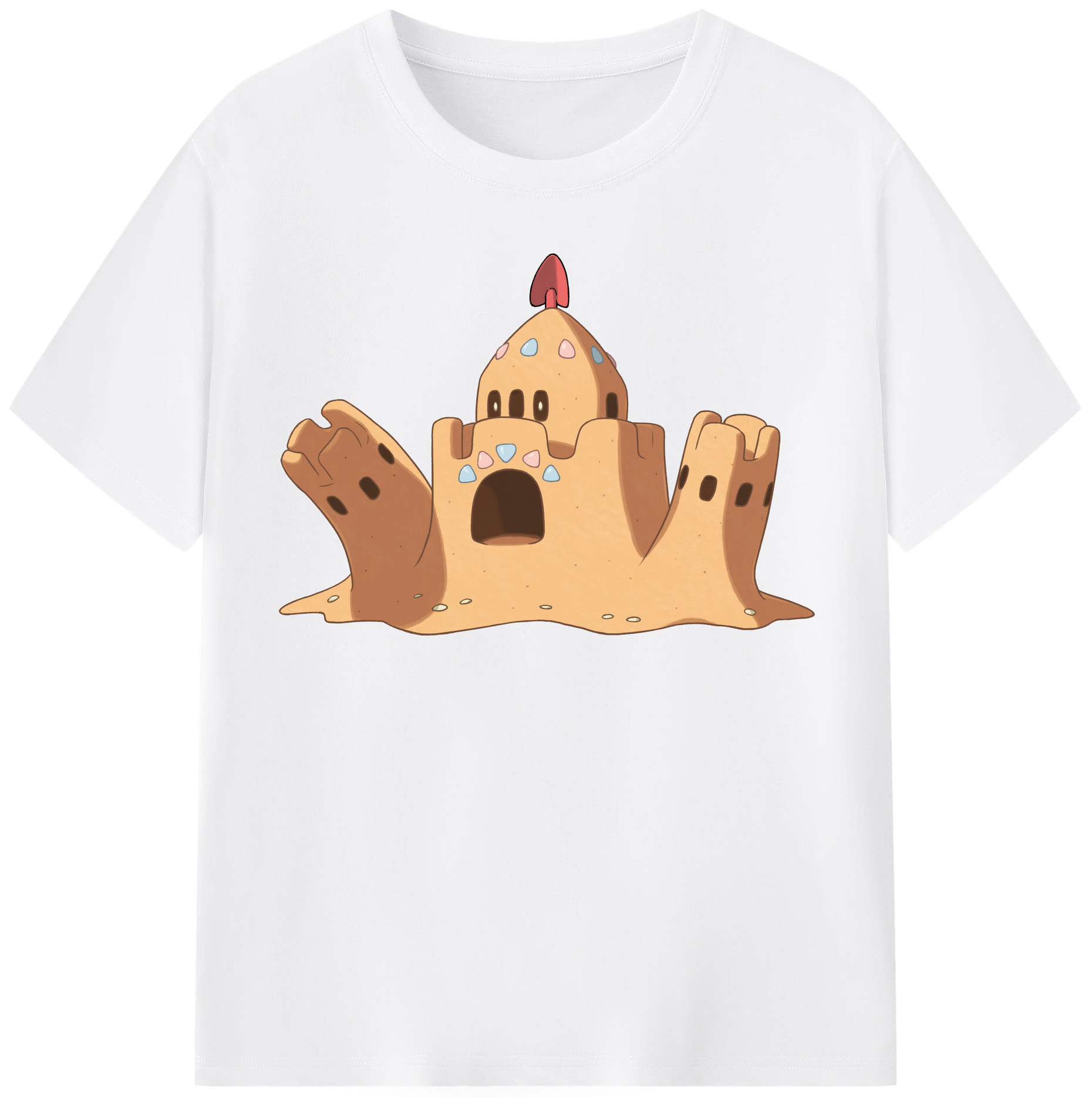 （画像用） ポケットモンスター Pokémon 綿100％半袖Tシャツ（フロントプリント）