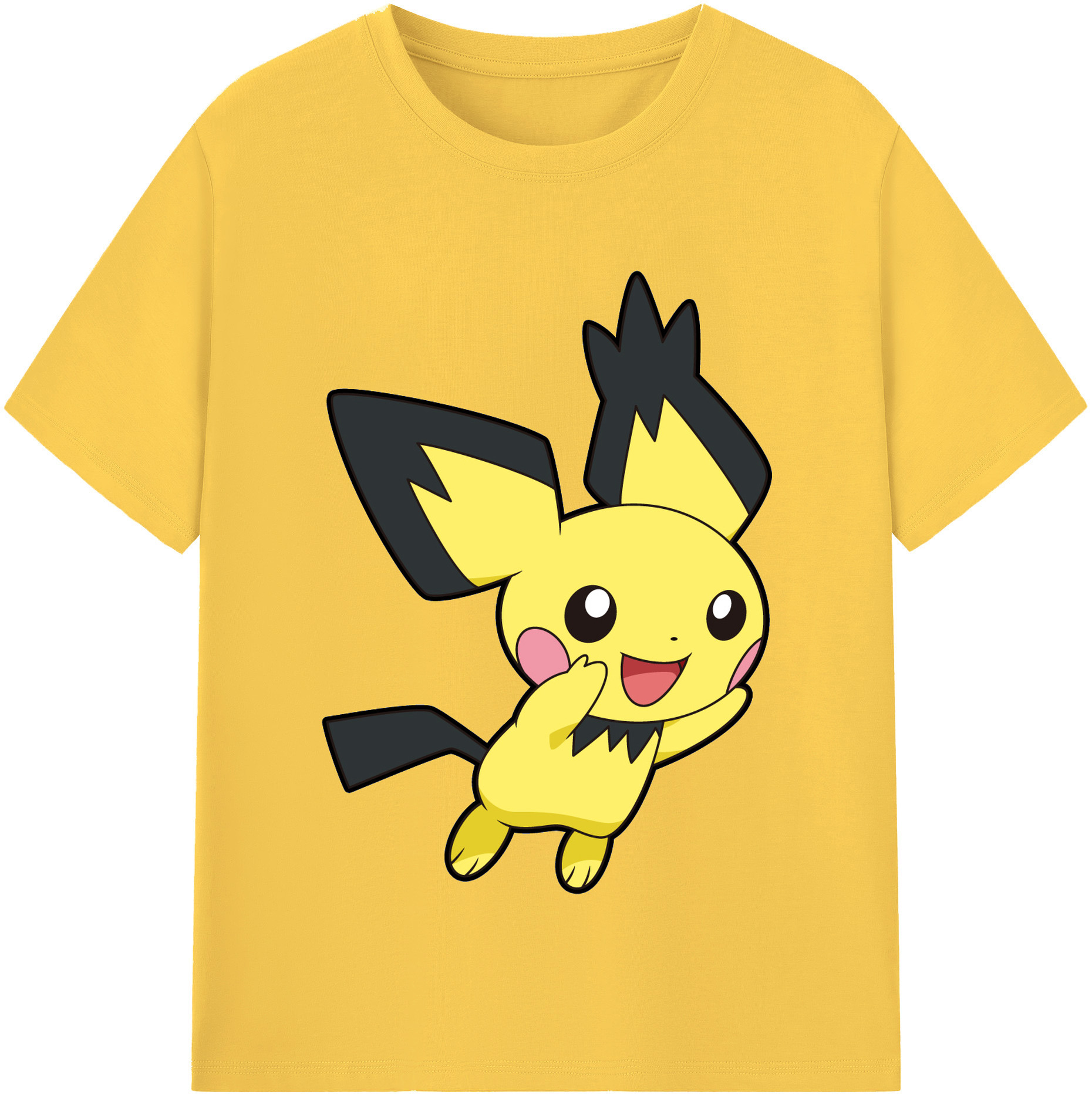 ポケットモンスター Pokémon 綿100％半袖Tシャツ（フロントプリント）