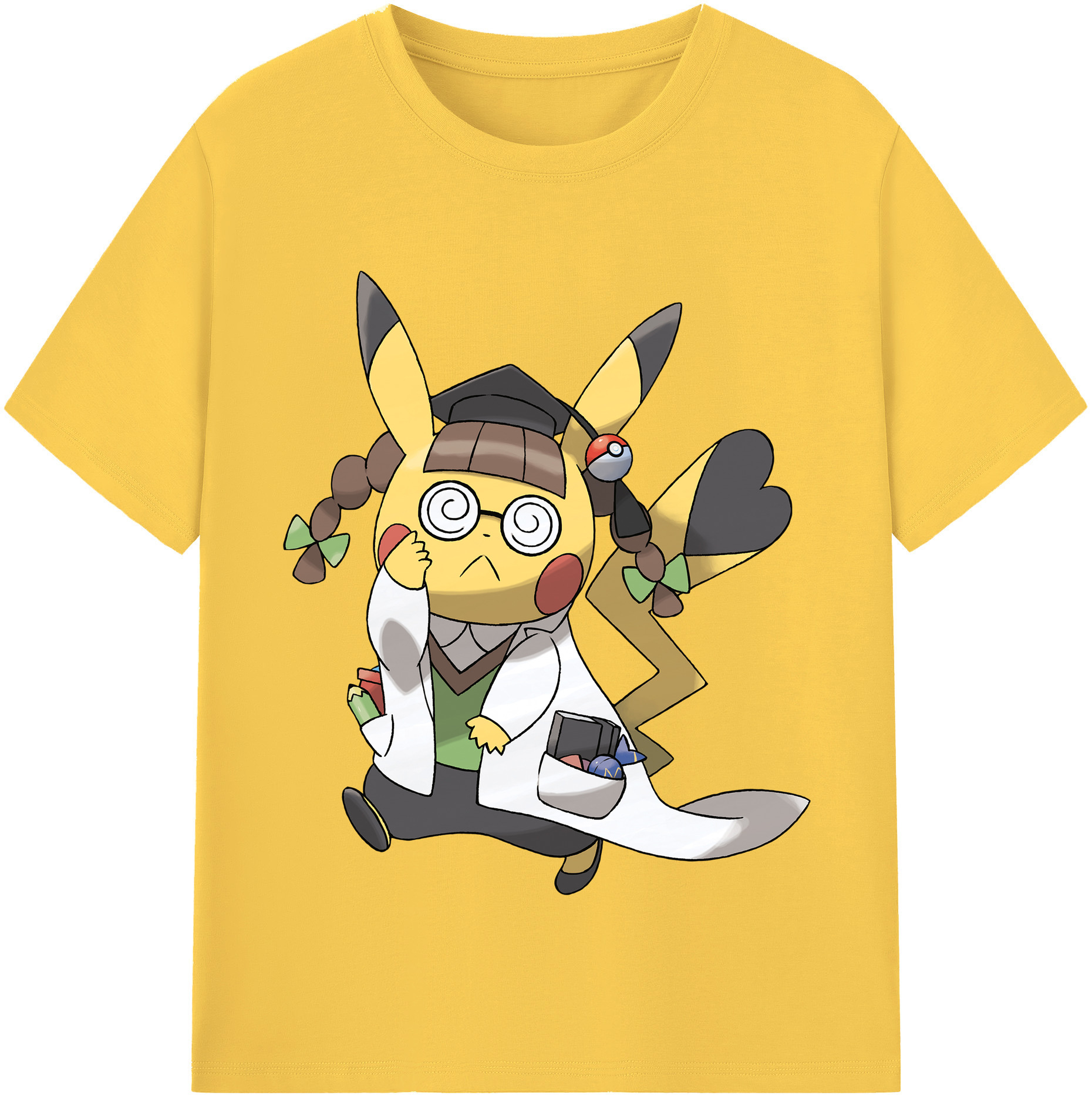 （画像用） ポケットモンスター Pokémon 綿100％半袖Tシャツ（フロントプリント）