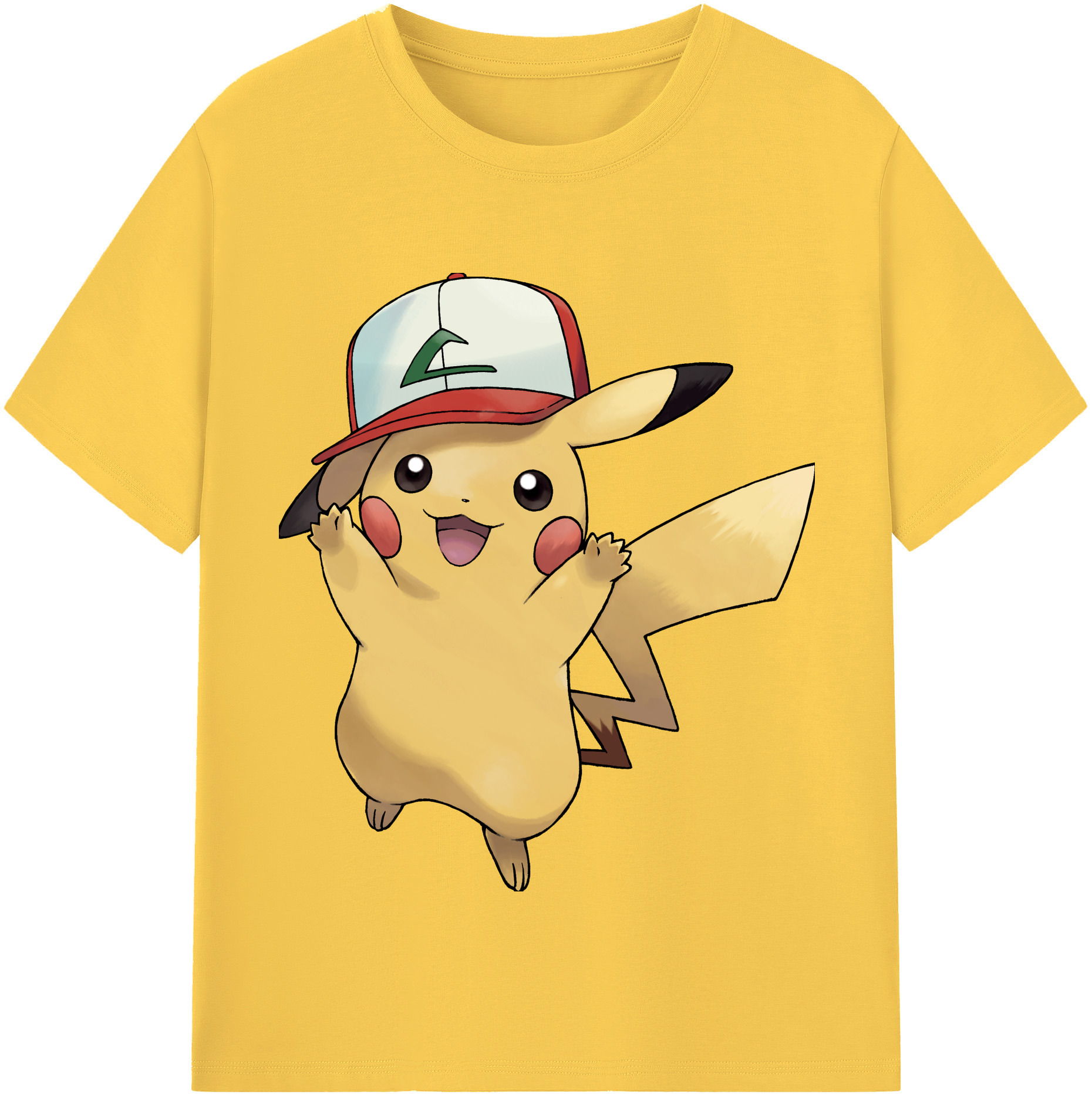 （画像用） ポケットモンスター Pokémon 綿100％半袖Tシャツ（フロントプリント）